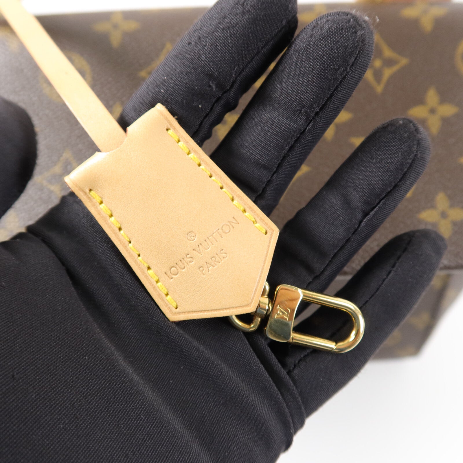 LOUIS VUITTON Monogram Cluny MM手挽肩背兩用袋