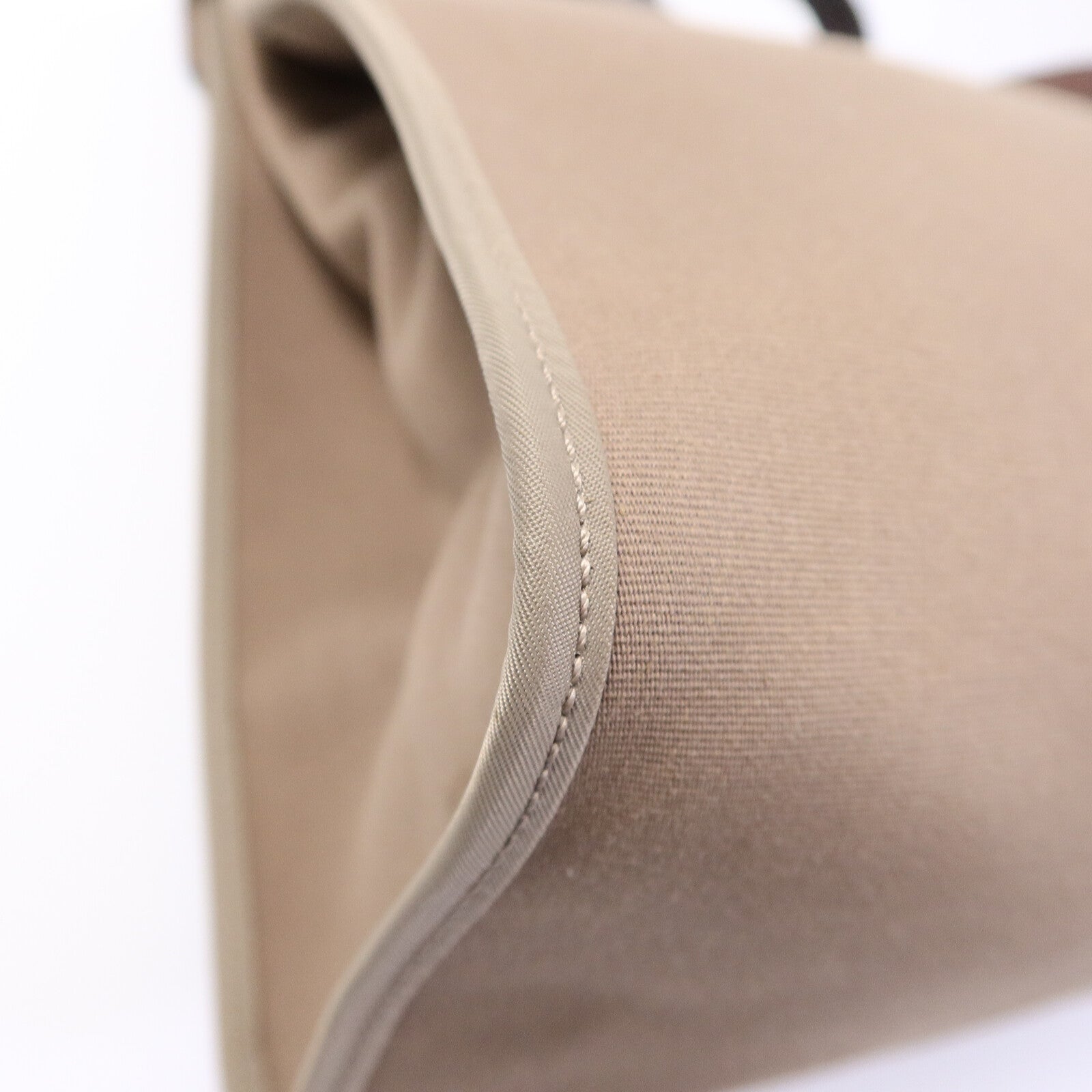 HERMES 帆布Herbag GM手挽肩背兩用袋Etoupe