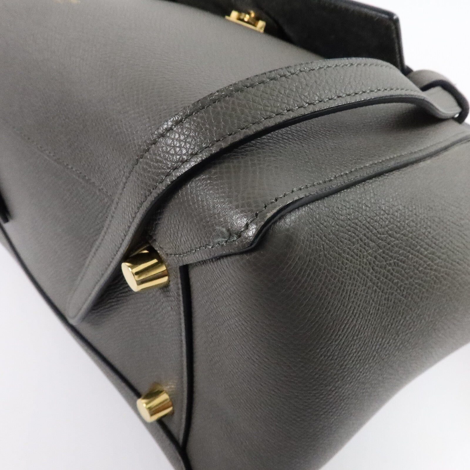 CELINE 牛皮皮革Mini Belt Bag手挽肩背兩用袋