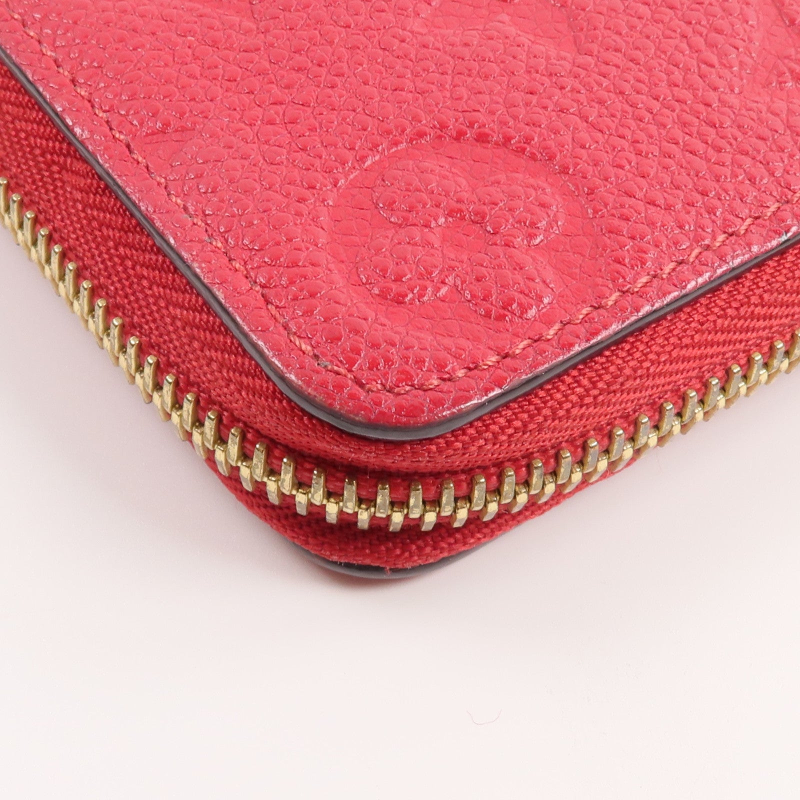 LOUIS VUITTON Monogram Empreinte Empreinte Clemence Wallet長錢包
