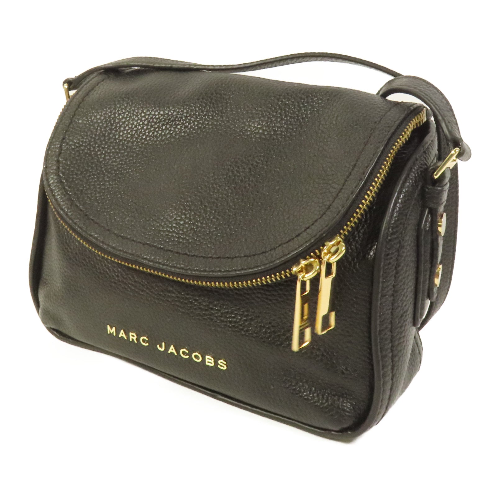 MARC JACOBS 牛皮皮革Crossbody Bag金扣肩背袋