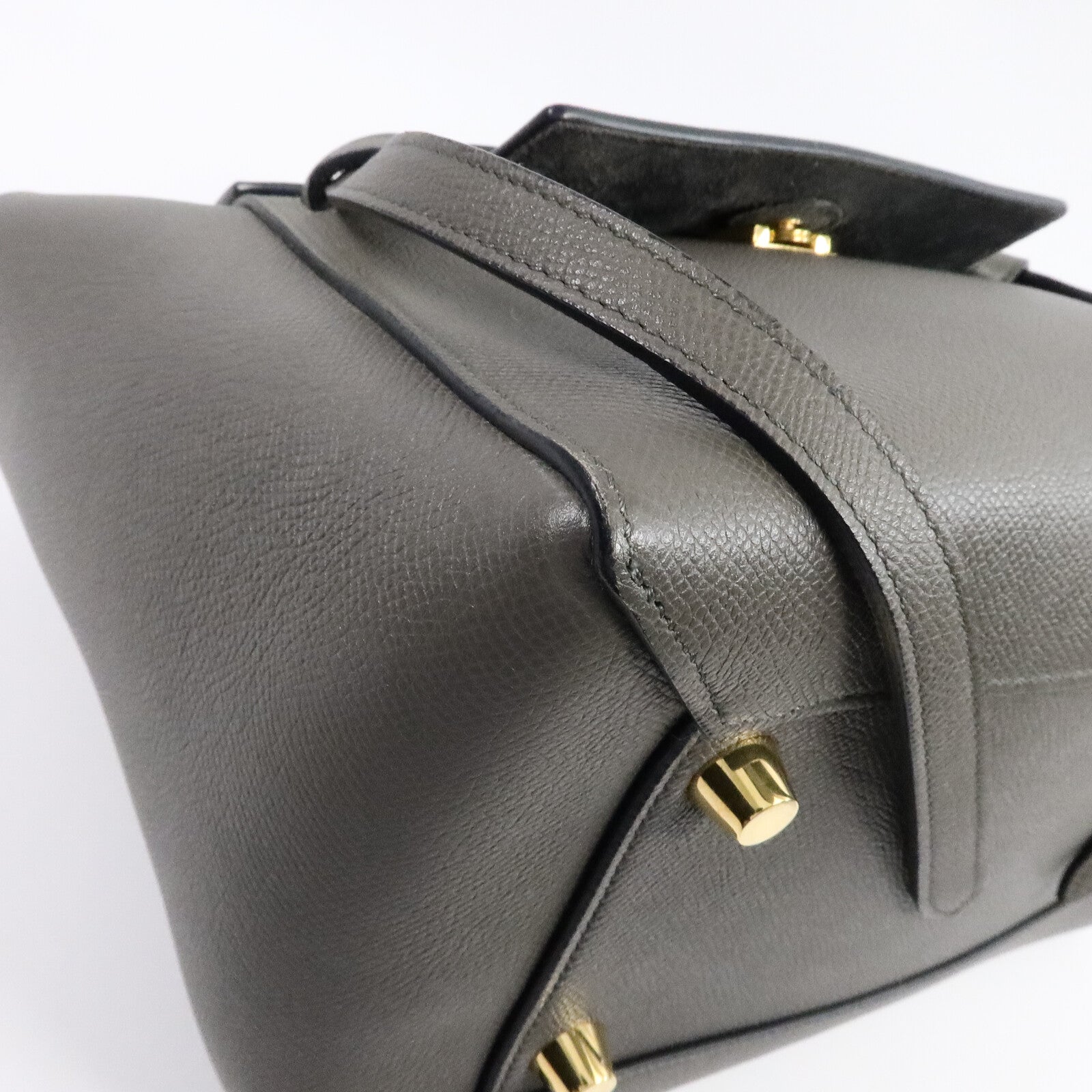 CELINE 牛皮皮革Mini Belt Bag手挽肩背兩用袋