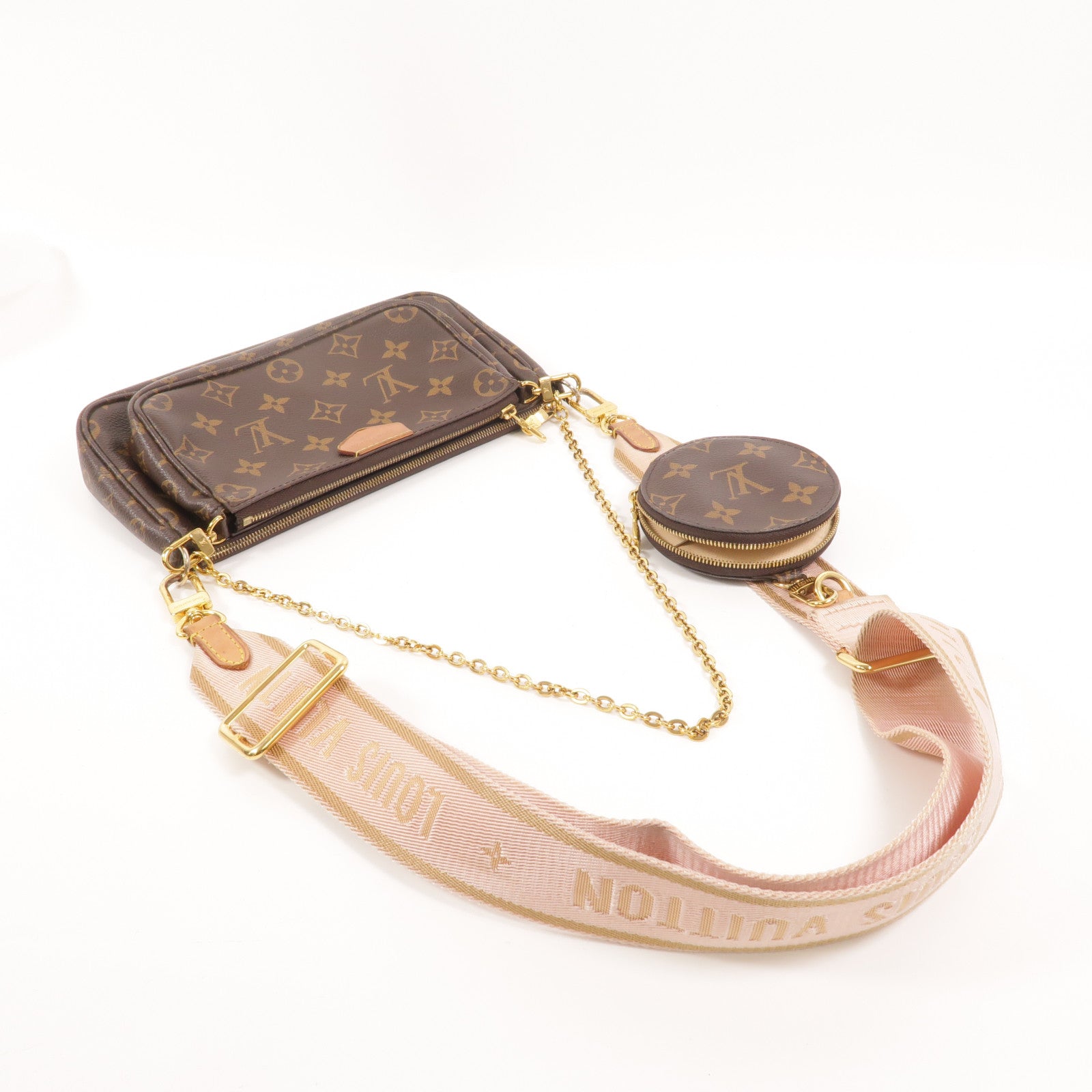 LOUIS VUITTON Monogram Multi Pochette Accessoires肩背袋