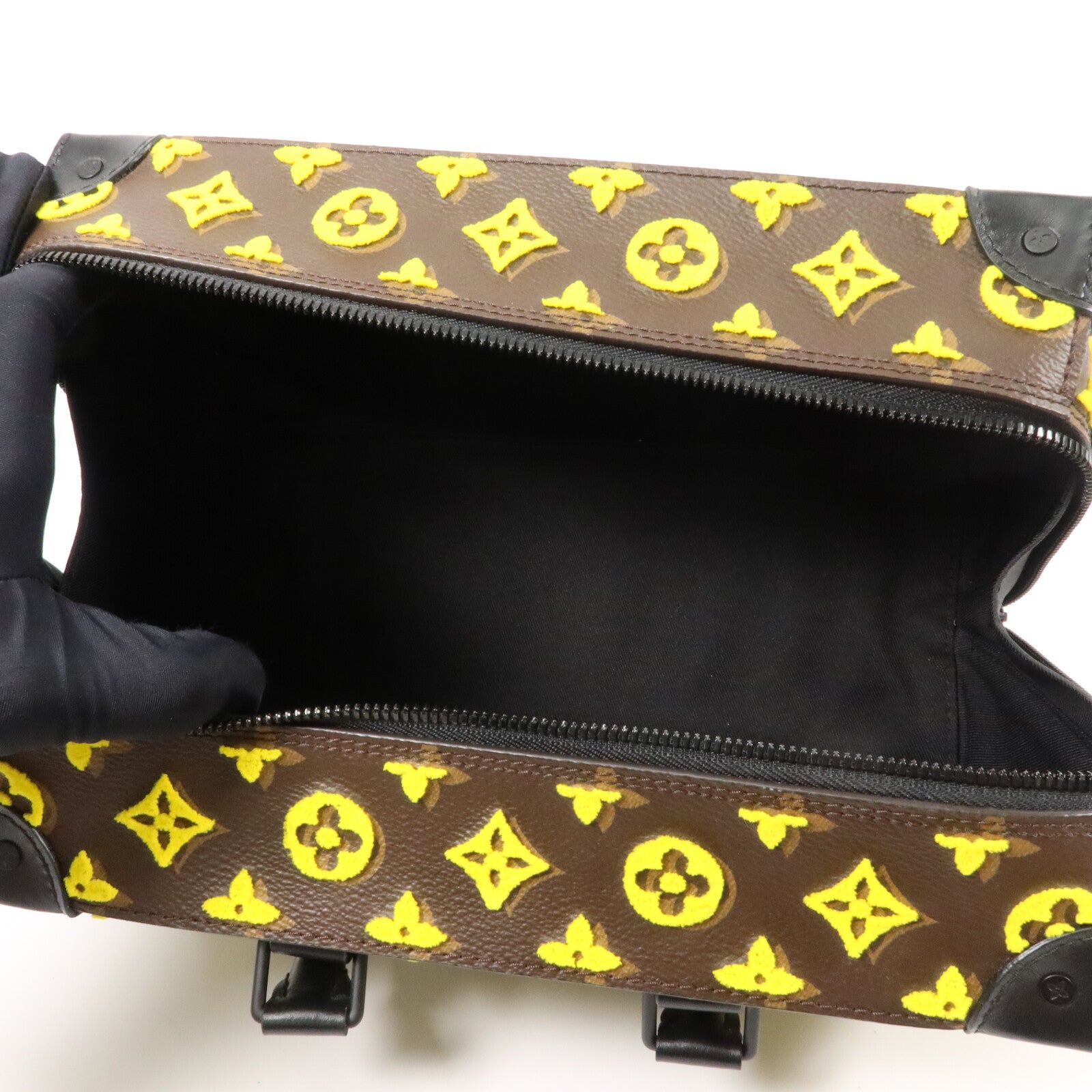 LOUIS VUITTON Monogram Tuffetage Trunk Speedy (Soft Trunk Speedy)手挽肩背兩用袋