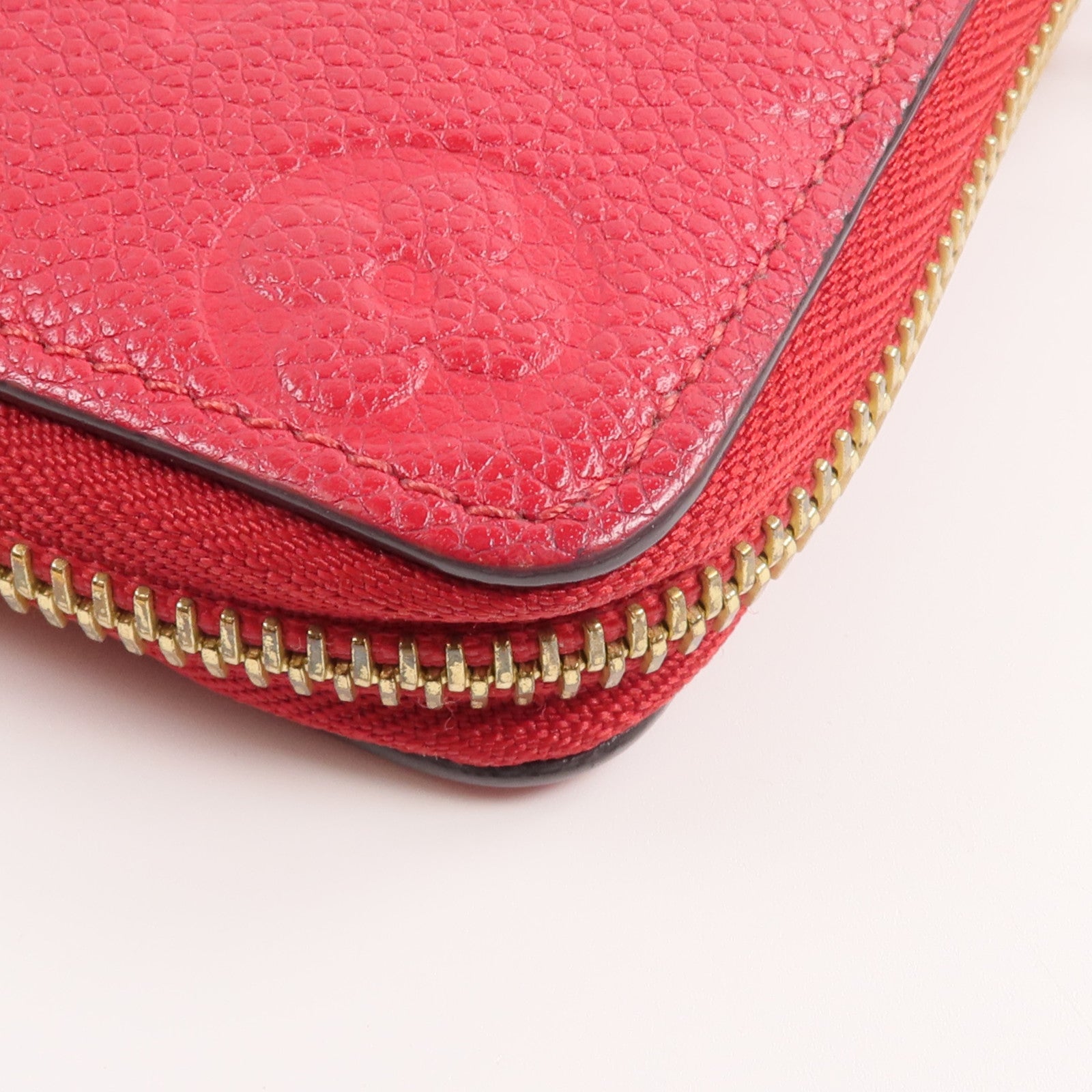 LOUIS VUITTON Monogram Empreinte Empreinte Clemence Wallet長錢包