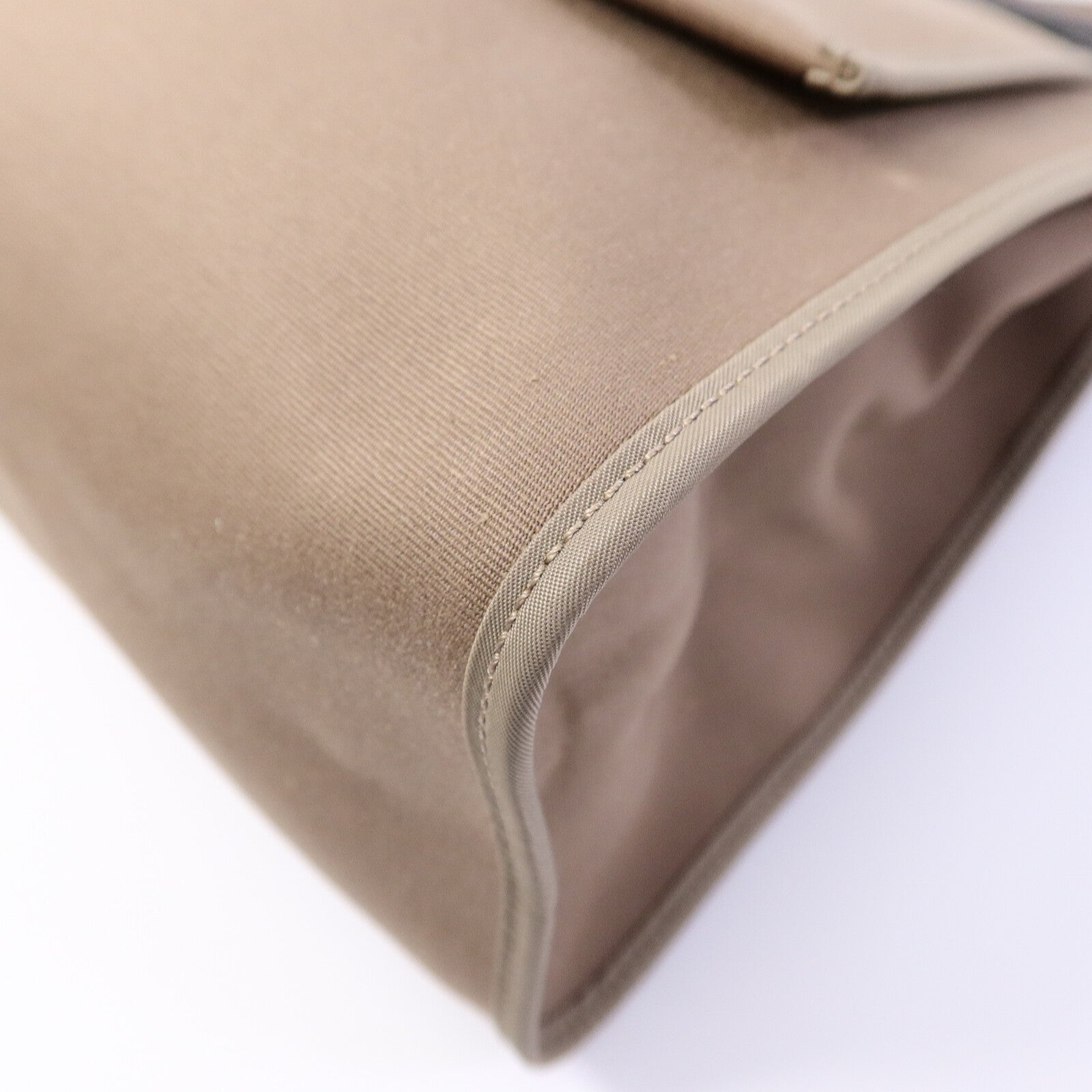 HERMES 帆布Herbag GM手挽肩背兩用袋Etoupe