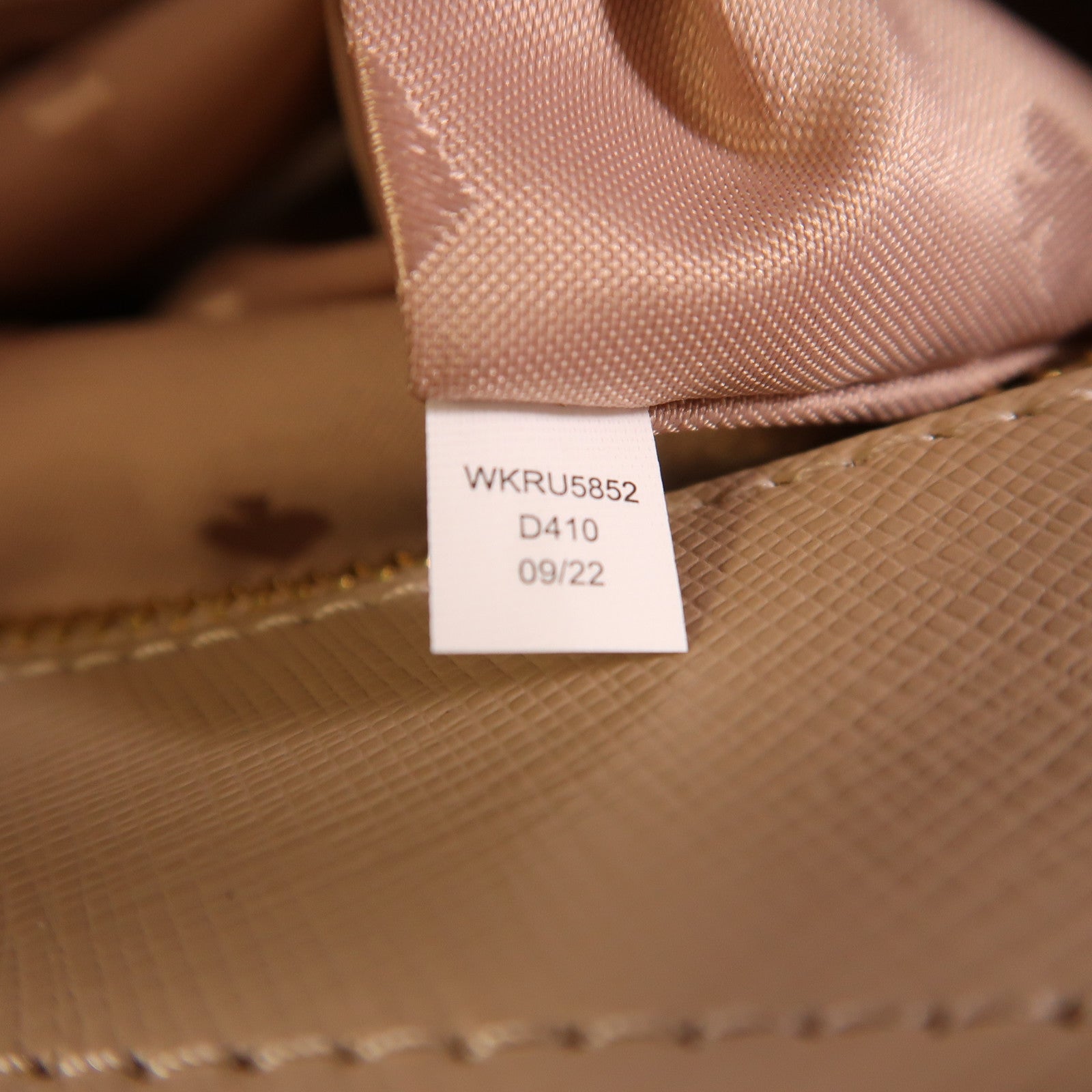 Kate Spade 【激減優惠】牛皮皮革2 Way Shoulder金扣手挽肩背兩用袋白色/米色