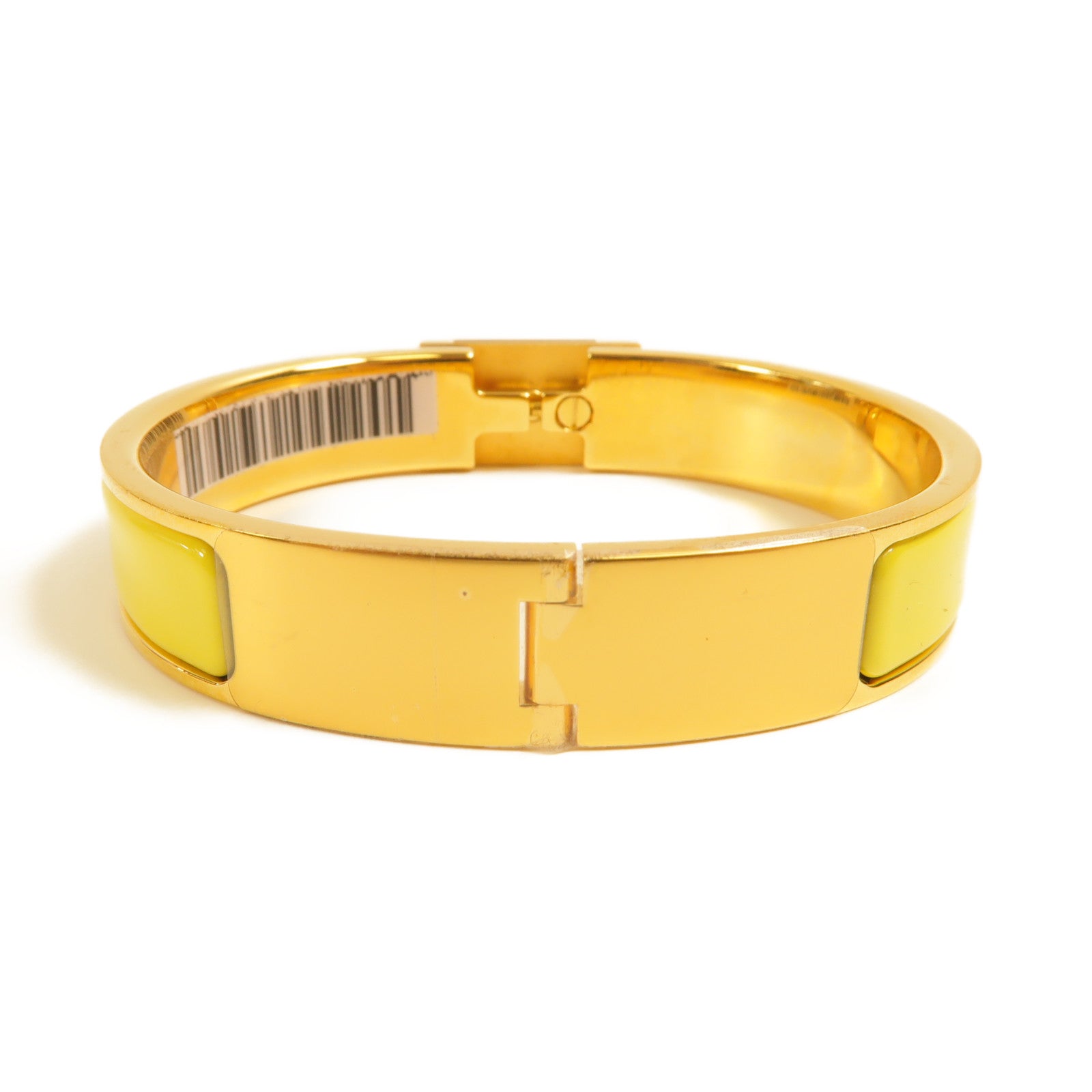 HERMES 金屬/琺瑯Clic Anneau Bangle手鐲