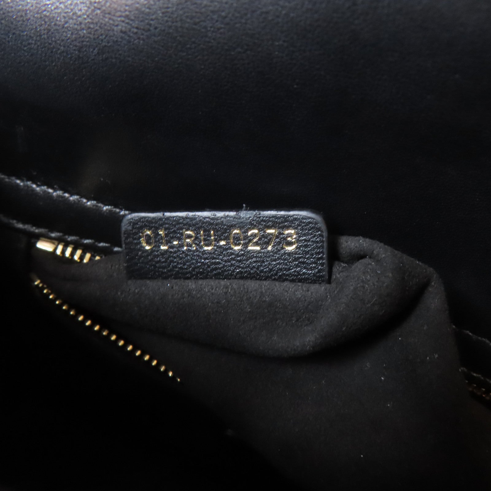 Dior 羊皮皮革Lady Dior金扣手挽肩背兩用袋黑色