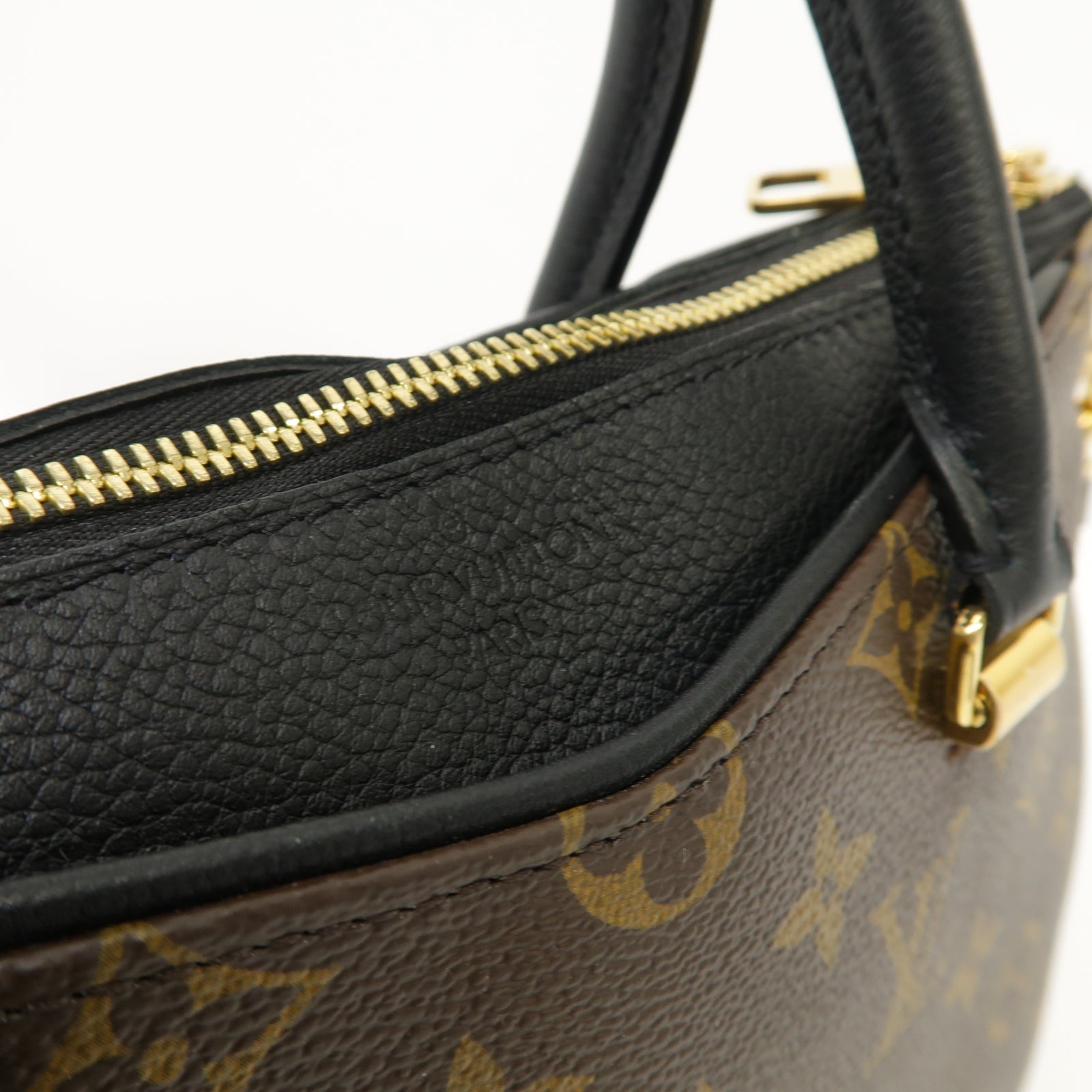 LOUIS VUITTON 【激減優惠】Monogram Pallas BB 2 Way Shoulder金扣手挽肩背兩用袋啡色