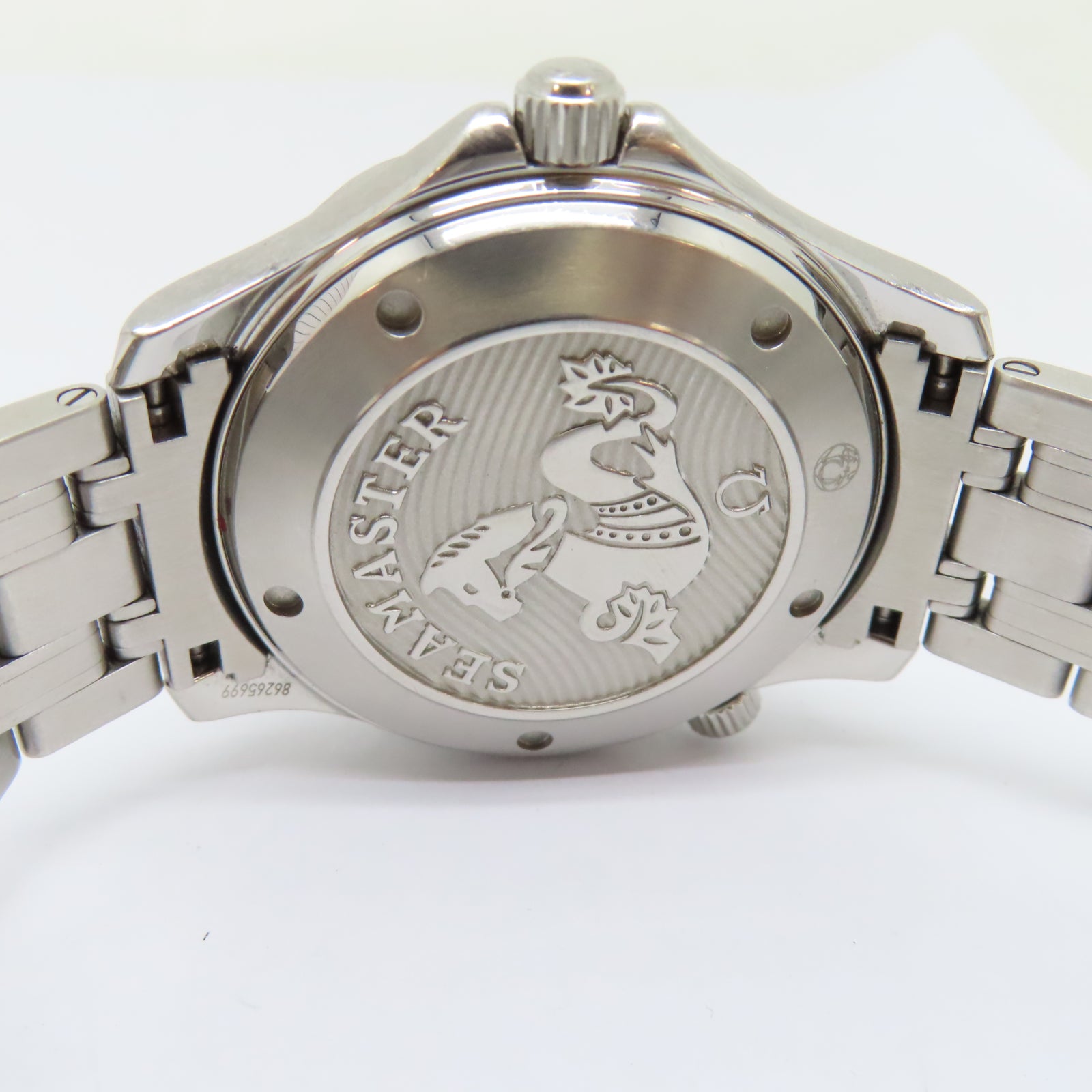 OMEGA Seamaster Diver 300M不鏽鋼手錶自動機芯黑色