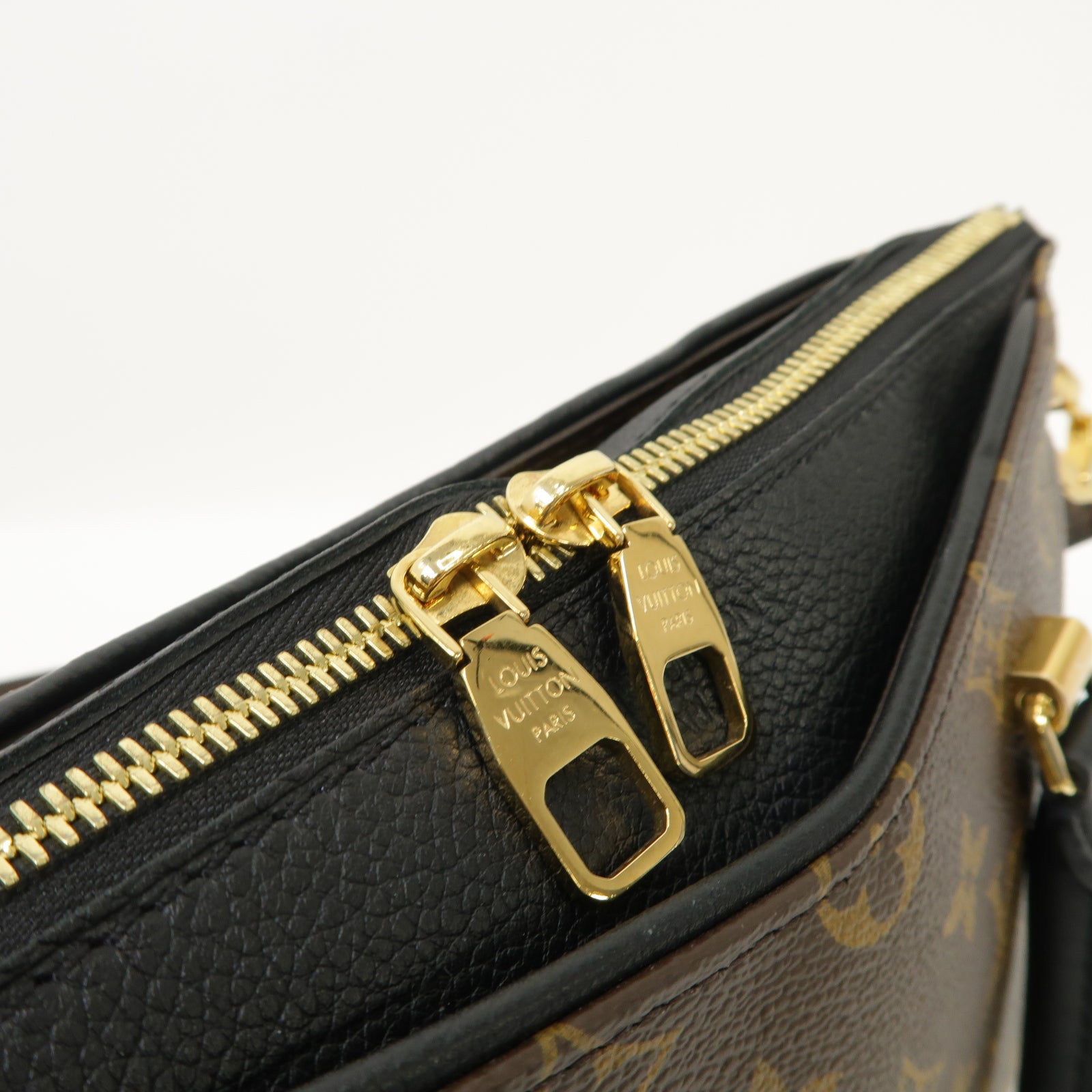 LOUIS VUITTON 【激減優惠】Monogram Pallas BB 2 Way Shoulder金扣手挽肩背兩用袋啡色