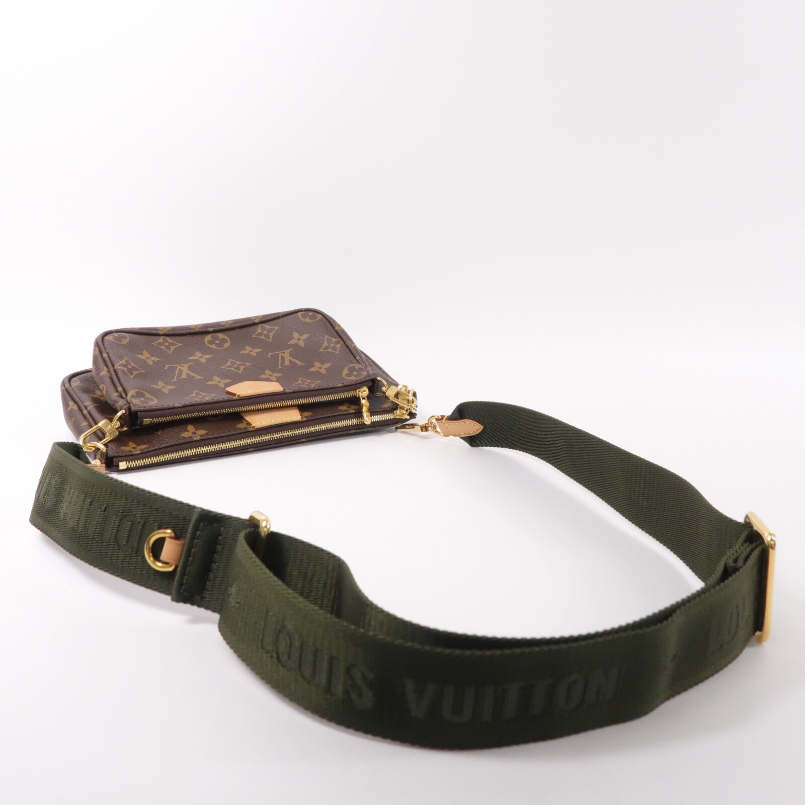 LOUIS VUITTON Monogram Multi Pochette Accessoires手挽肩背兩用袋