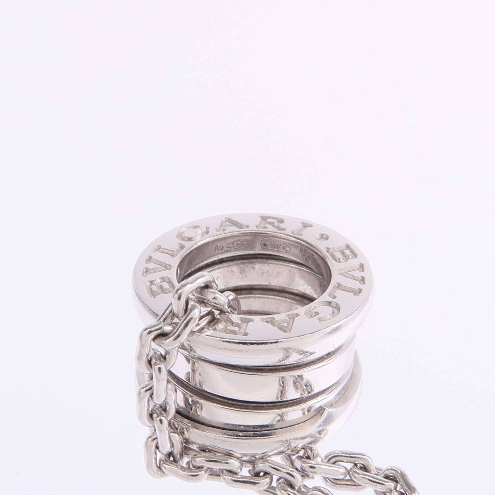 BVLGARI 18K白金B.zero 1 Necklace項鍊