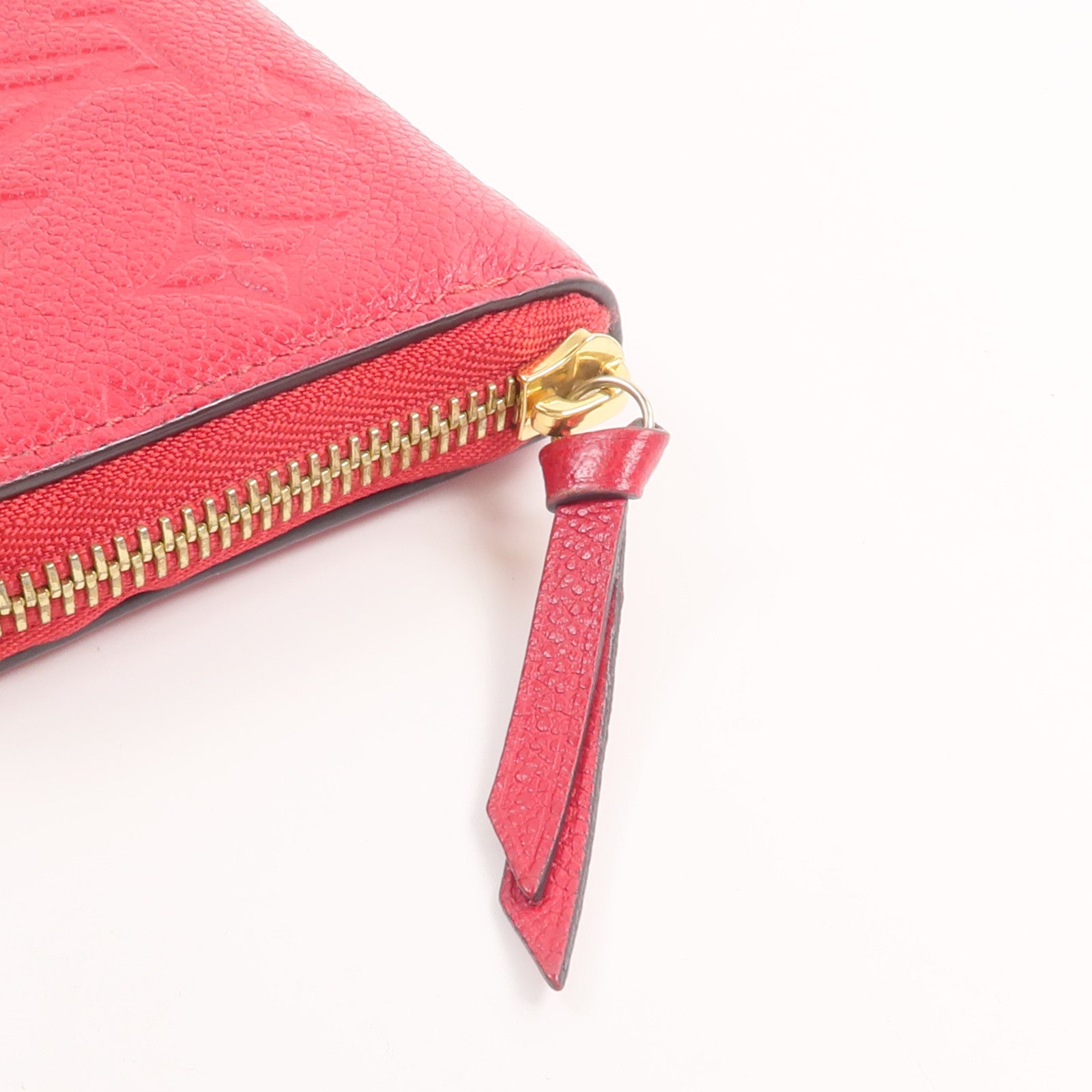LOUIS VUITTON Monogram Empreinte Empreinte Clemence Wallet長錢包