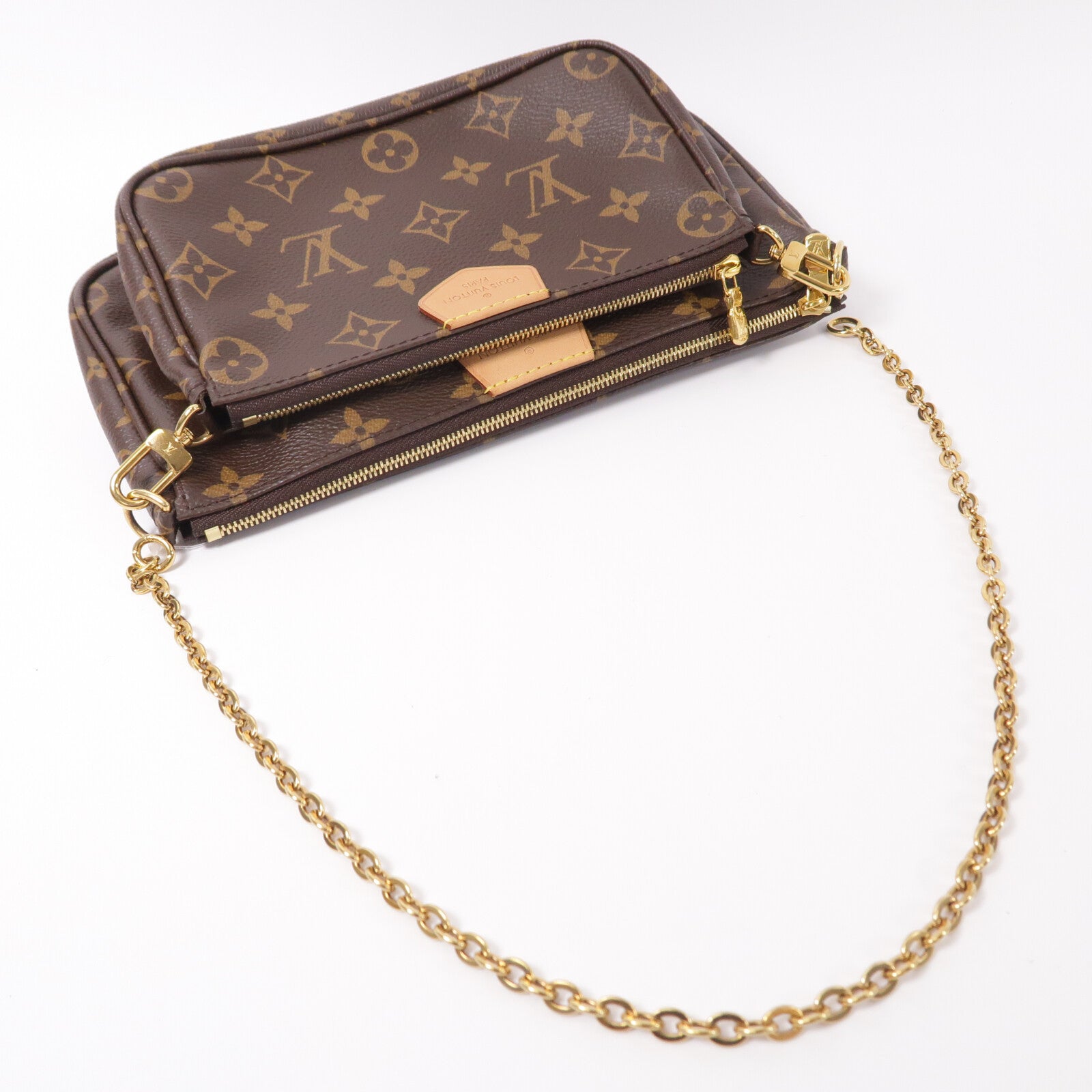 LOUIS VUITTON Monogram Multi Pochette Accessoires手挽肩背兩用袋