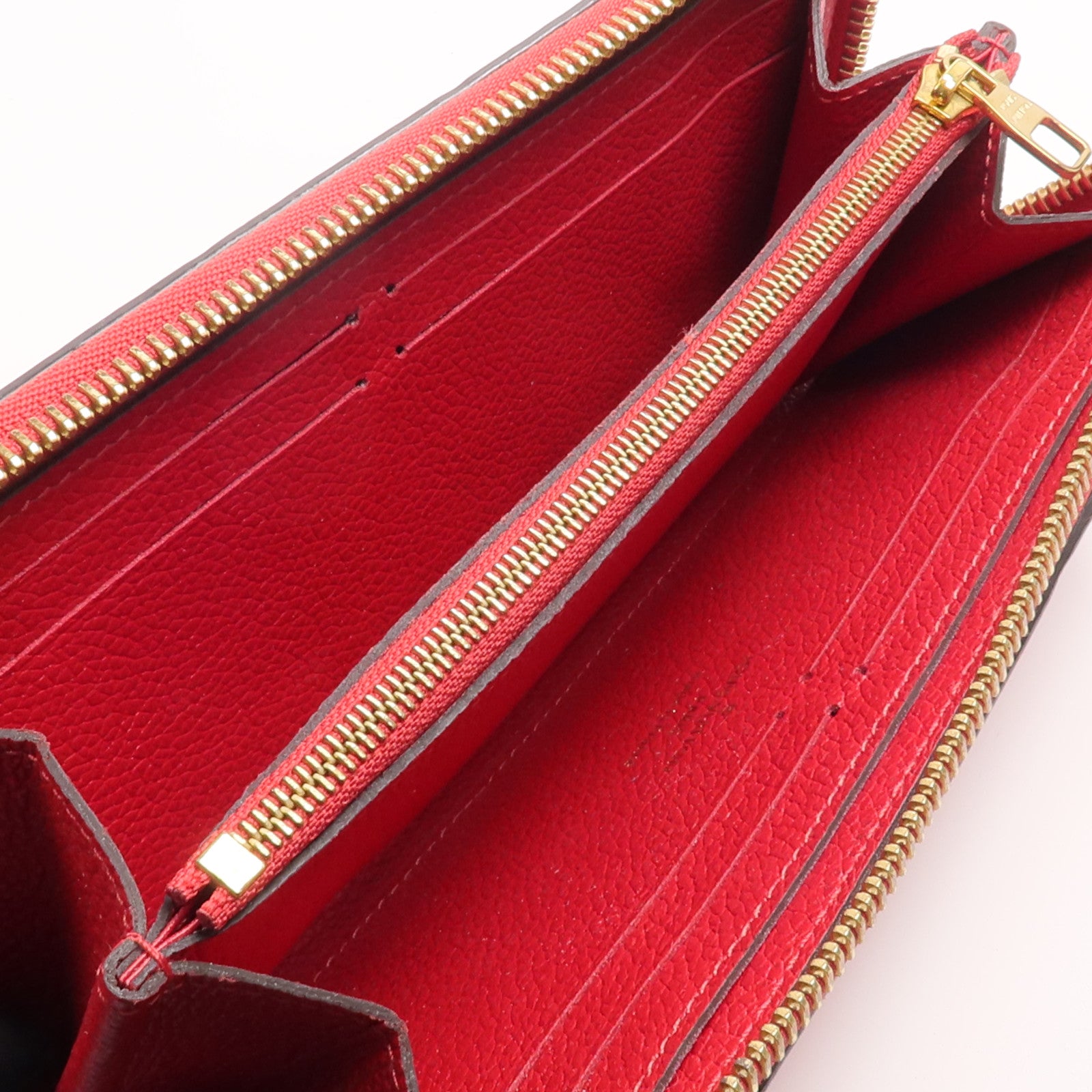 LOUIS VUITTON Monogram Empreinte Empreinte Clemence Wallet長錢包