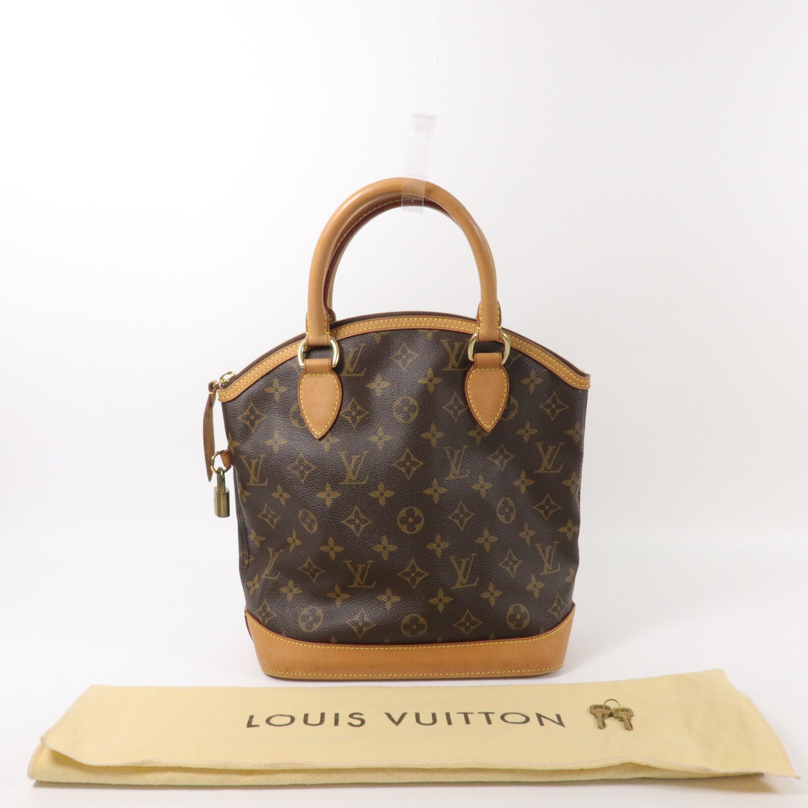 LOUIS VUITTON Monogram Lockit Vertical手挽袋