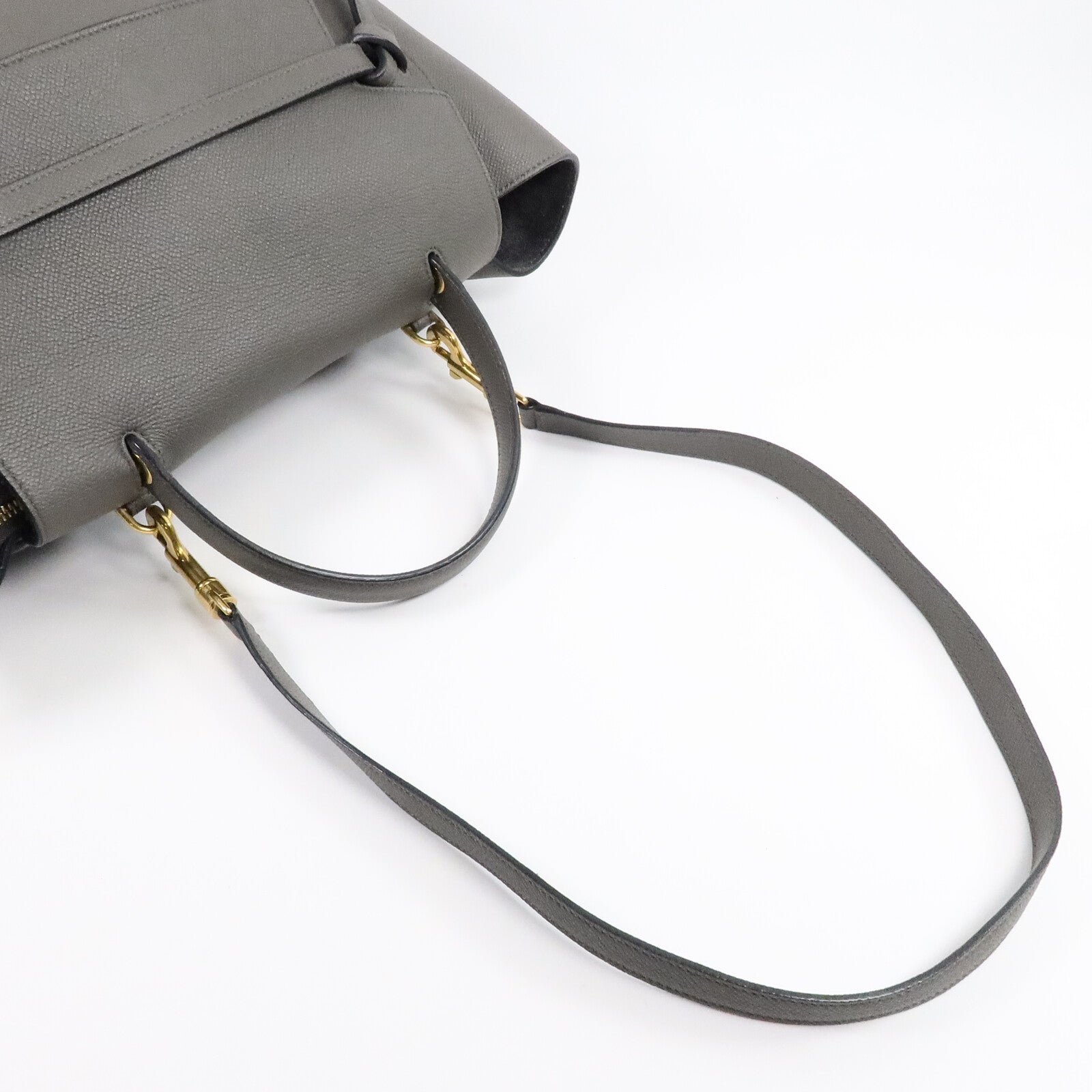 CELINE 牛皮皮革Mini Belt Bag手挽肩背兩用袋
