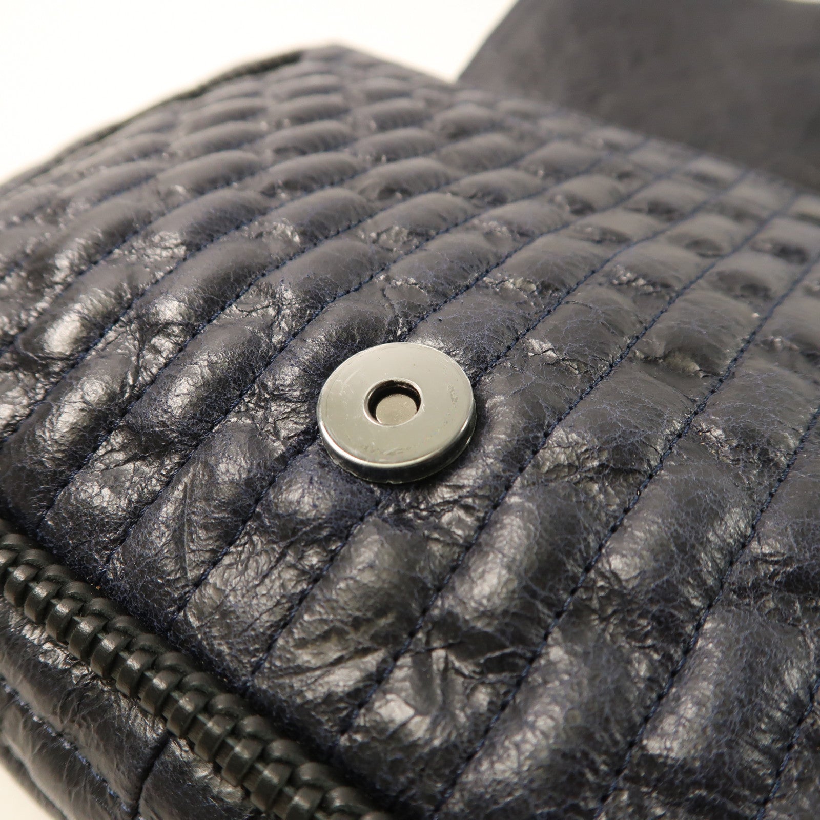 Longchamp 牛皮皮革Chain Shoulder鏈帶肩背袋