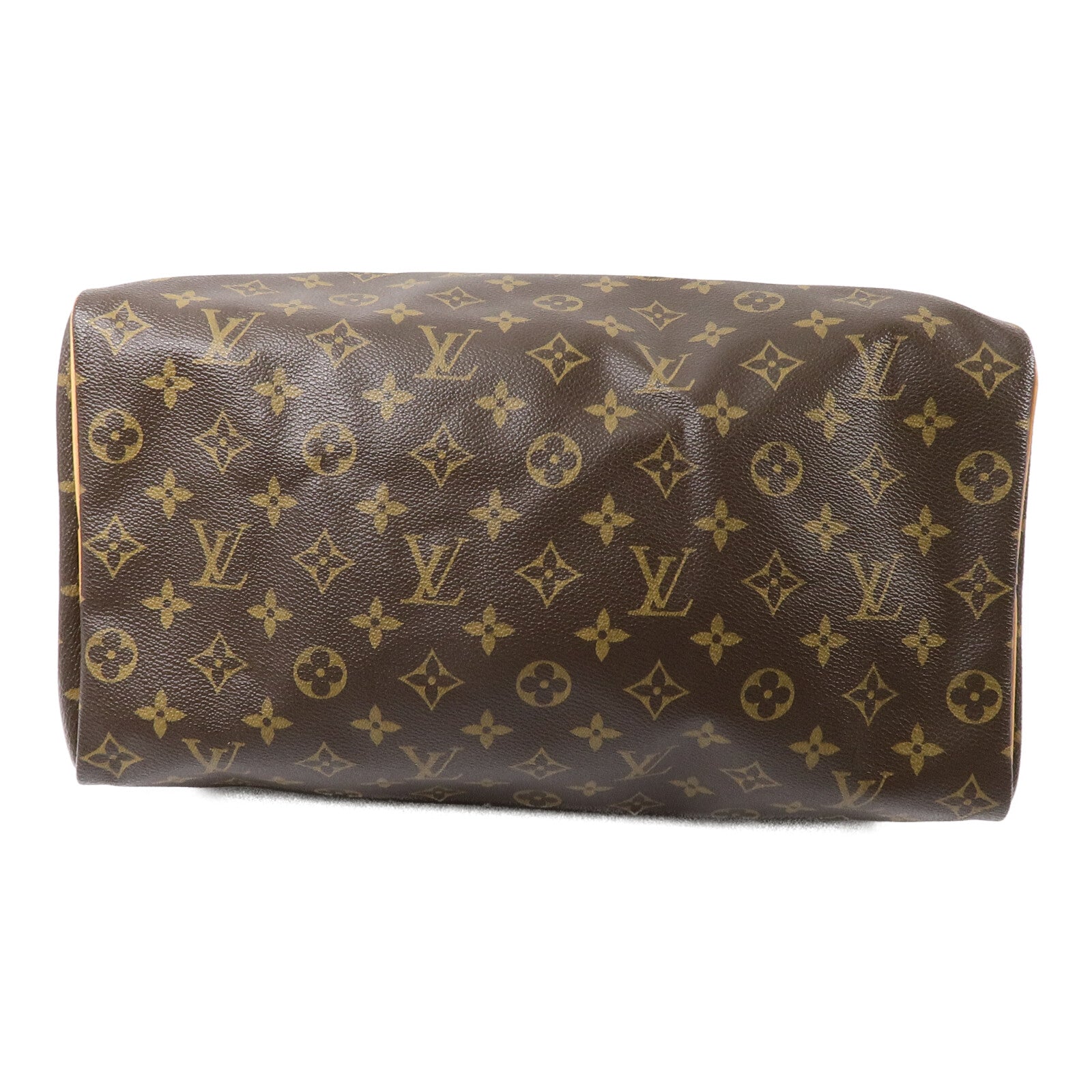 LOUIS VUITTON Monogram Speedy 35金扣手挽袋