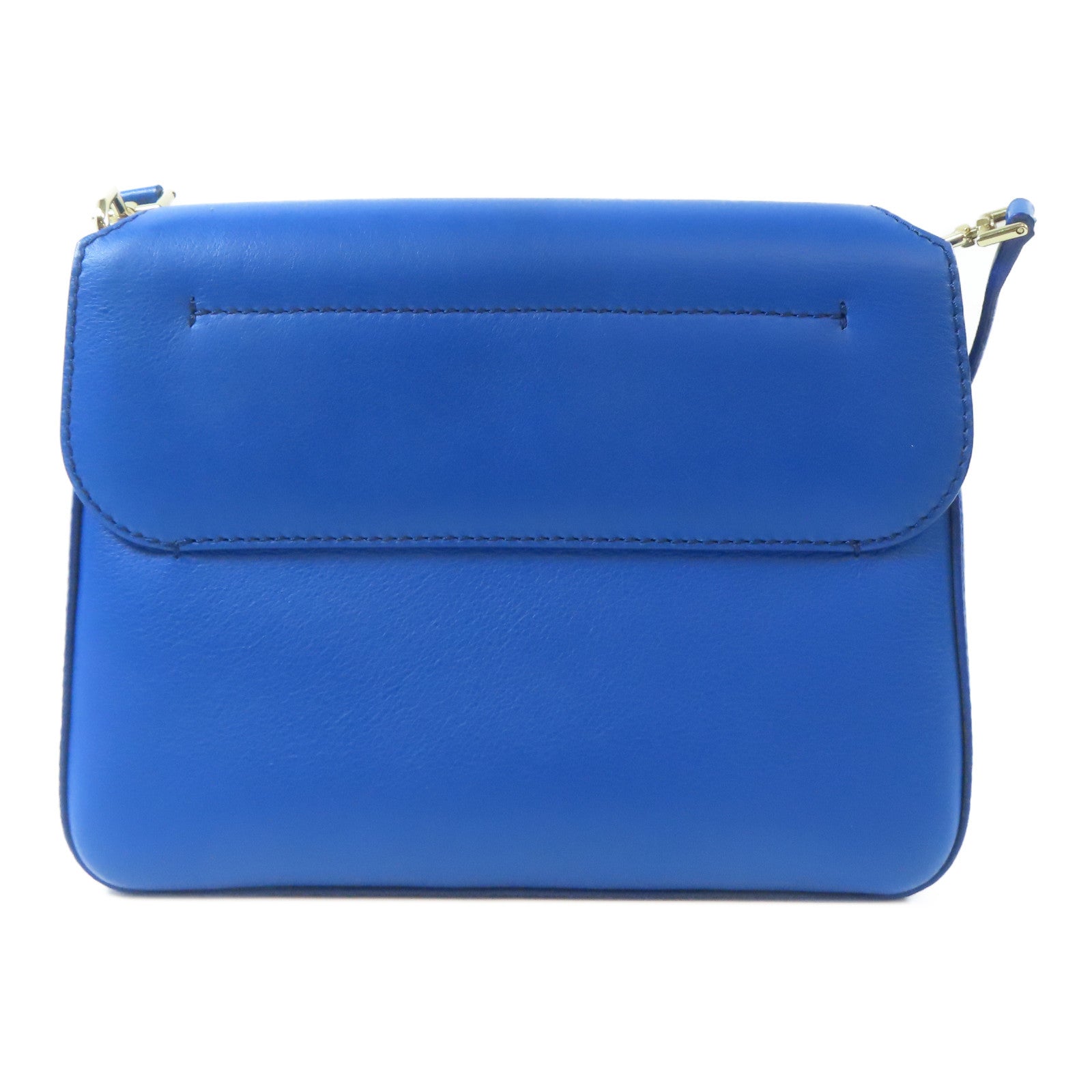 GIVENCHY 【激減優惠】牛皮皮革Nobile Bag金扣肩背袋藍色