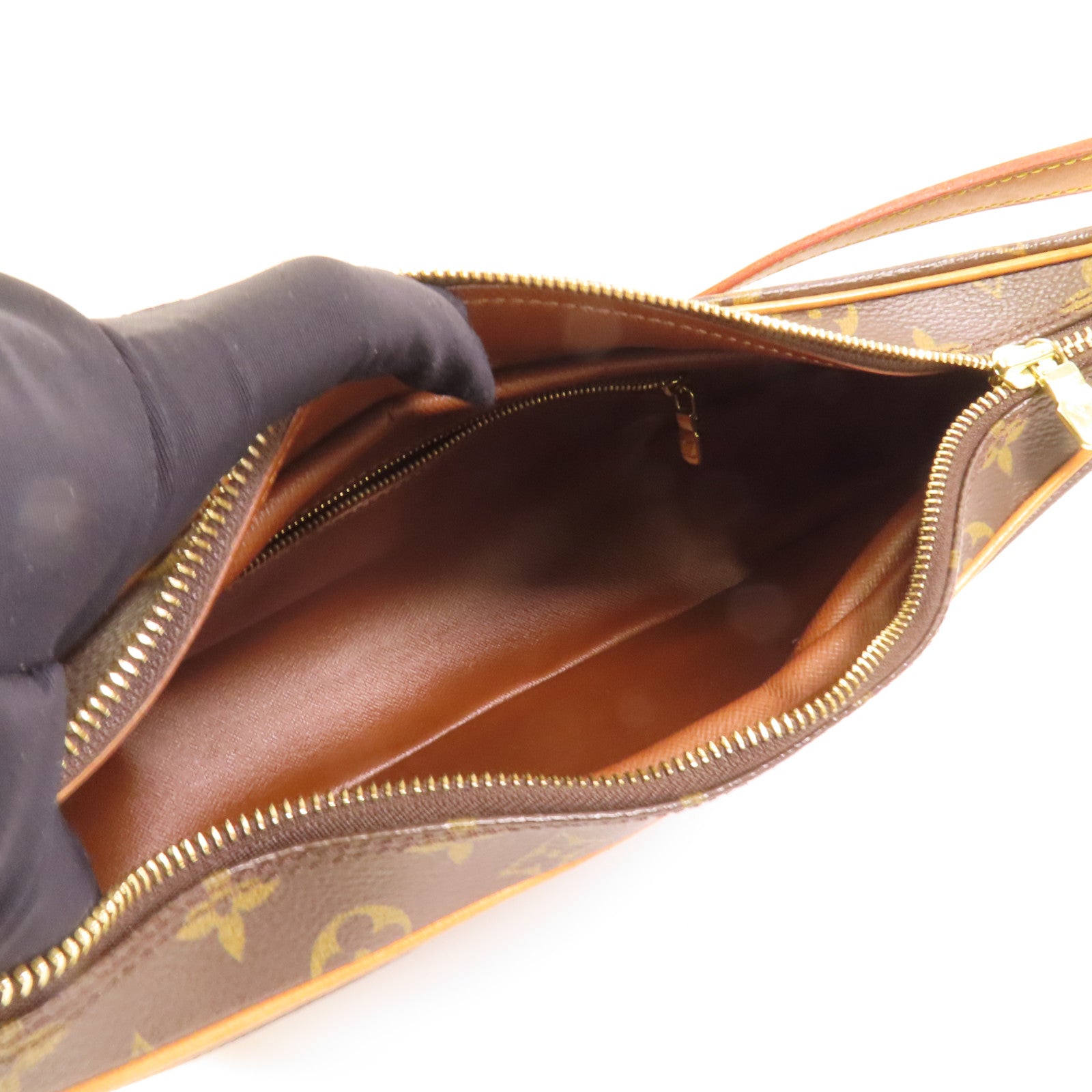 LOUIS VUITTON Monogram Boulogne金扣肩背袋