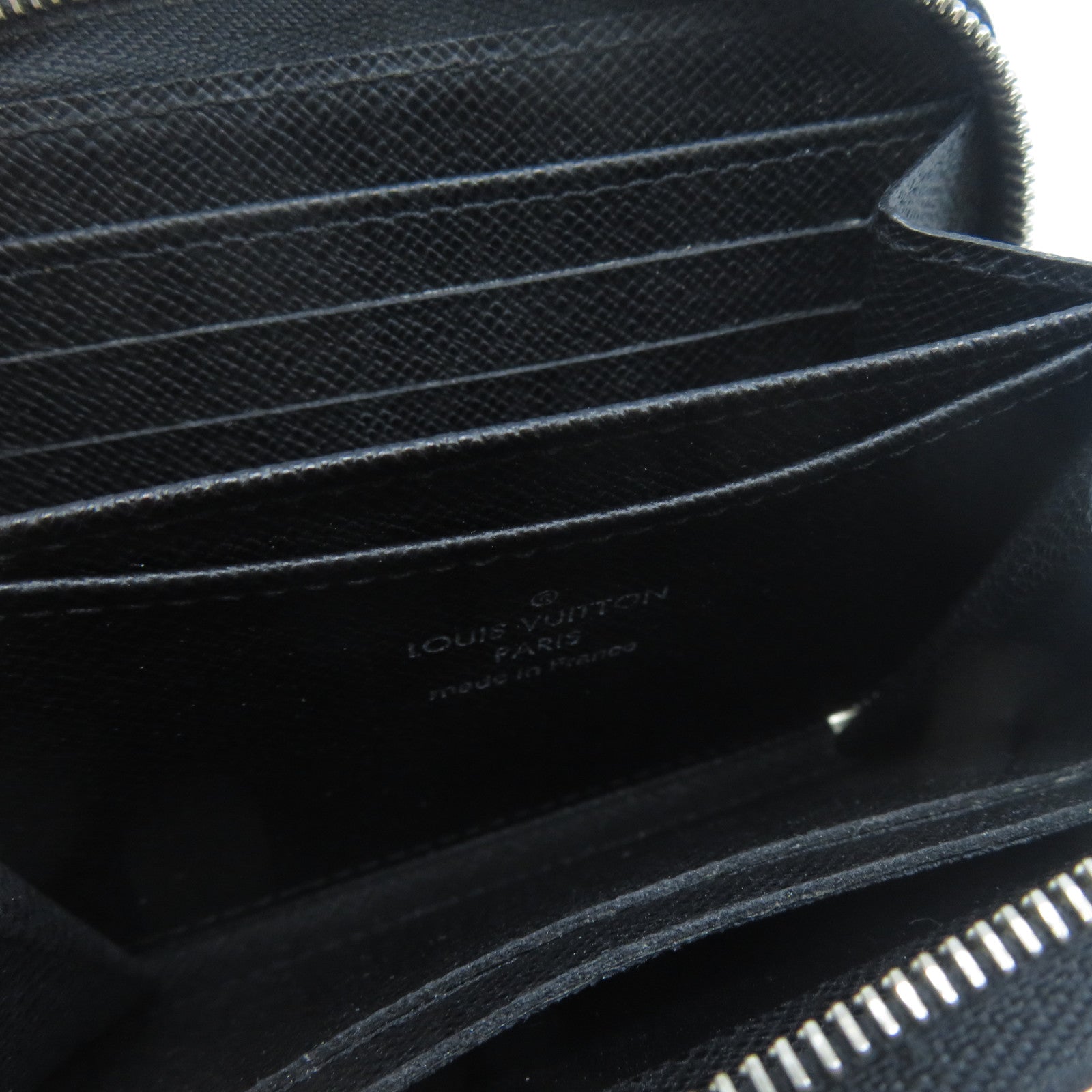LOUIS VUITTON 【清倉大減價】Epi Coin Case銀扣零錢包黑色
