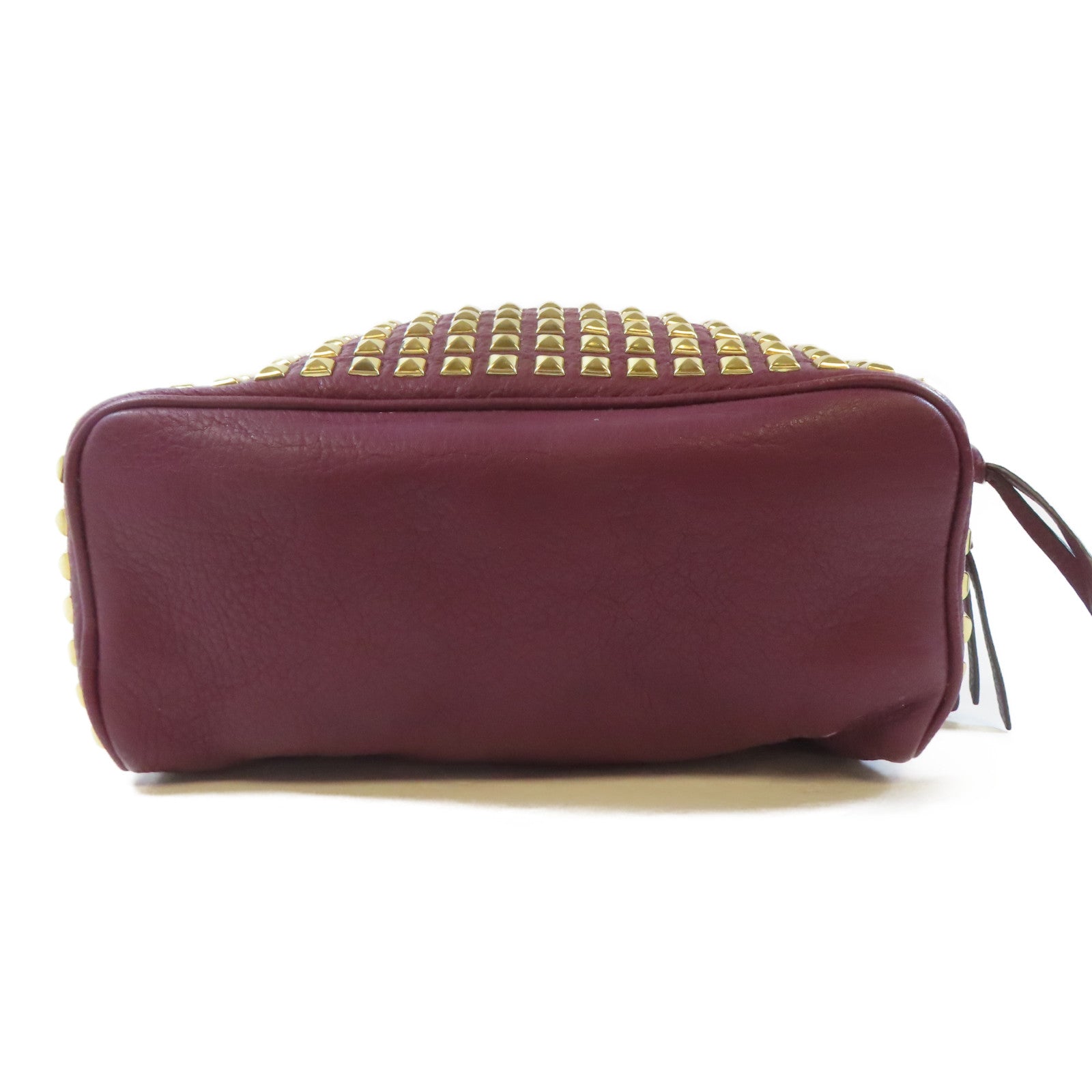 Michael Kors 【激減優惠】牛皮皮革Backpack金扣背包紫色