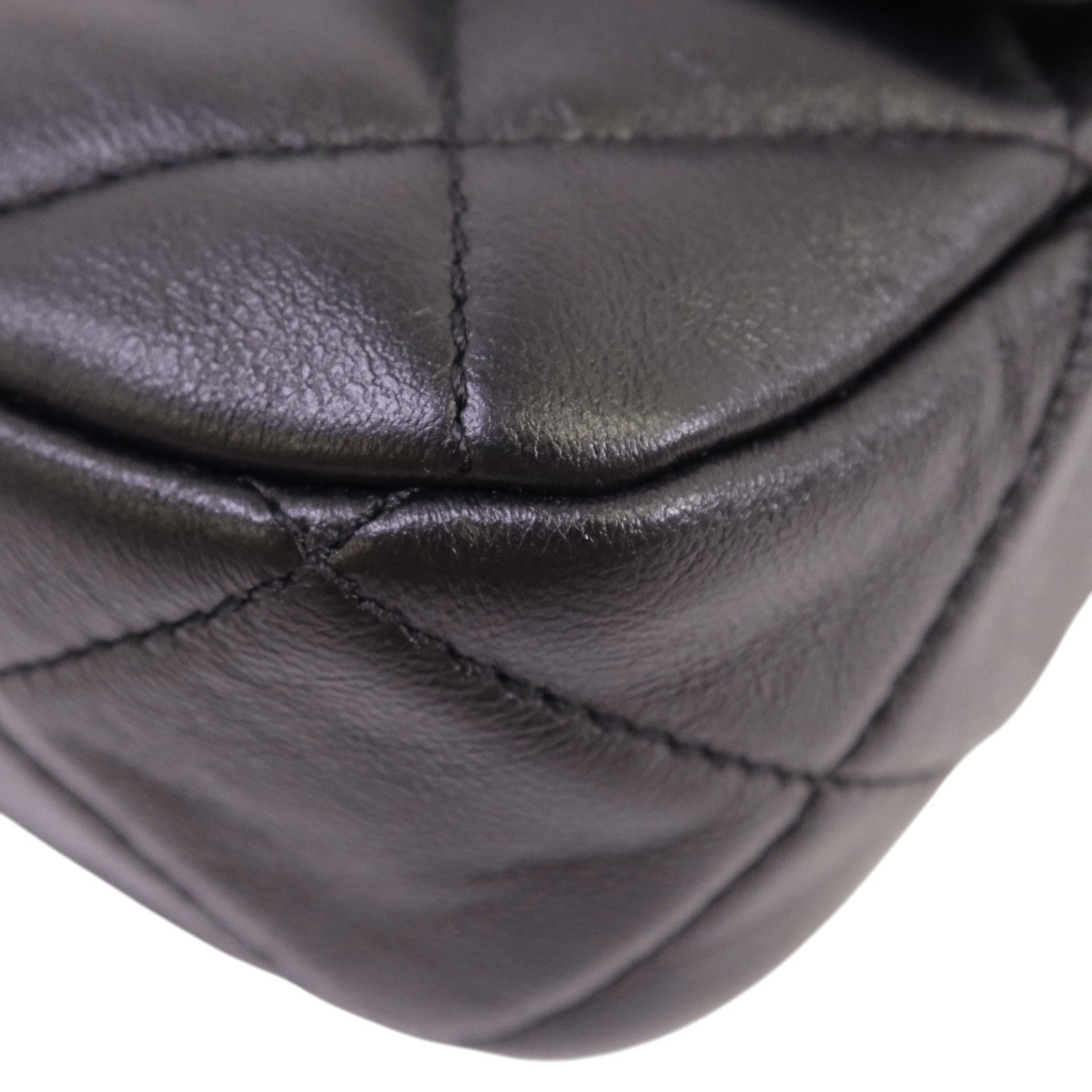 CHANEL 【激減優惠】羊皮皮革Chain Shoulder金扣鏈帶肩背袋