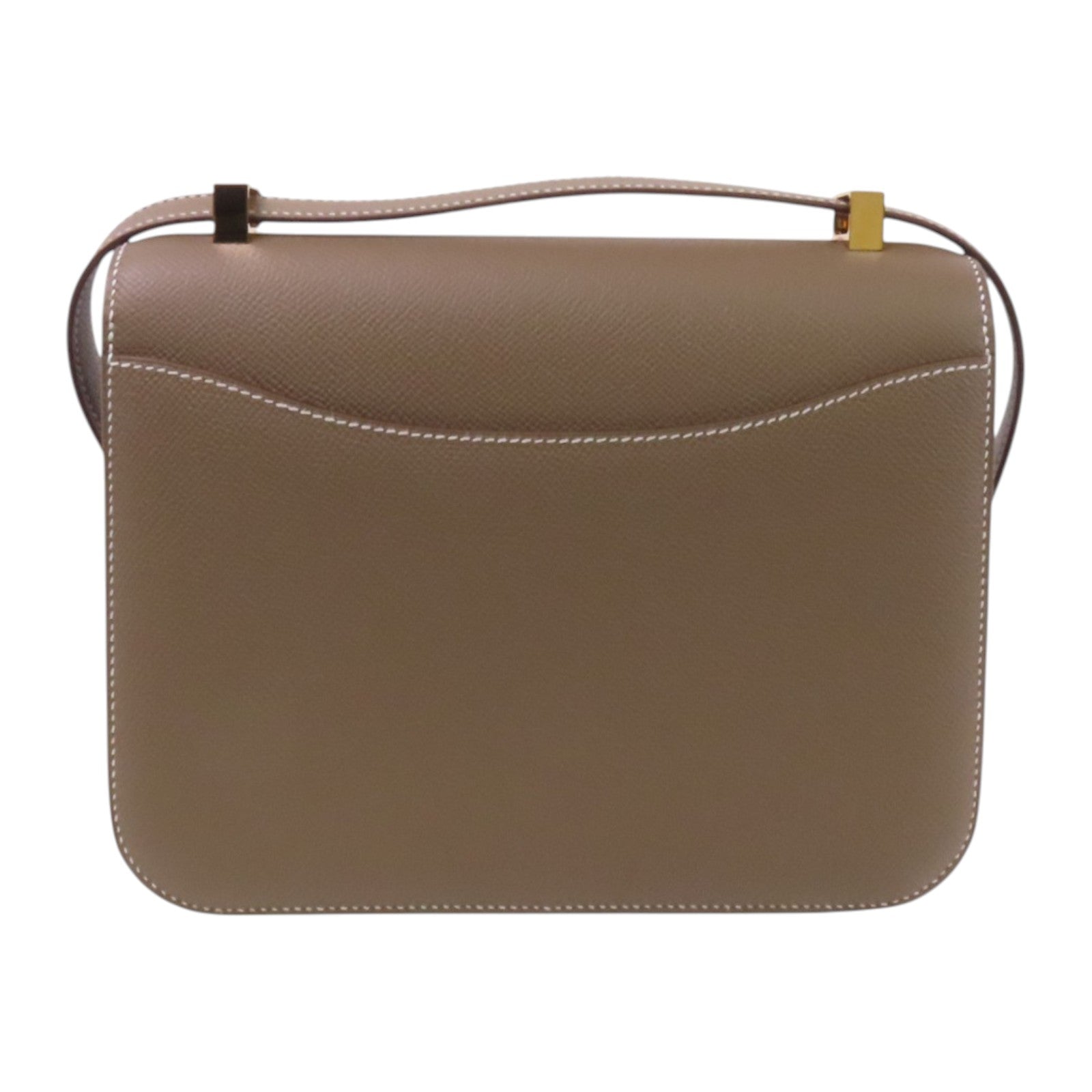HERMES Epsom皮革Constance 24金扣肩背袋