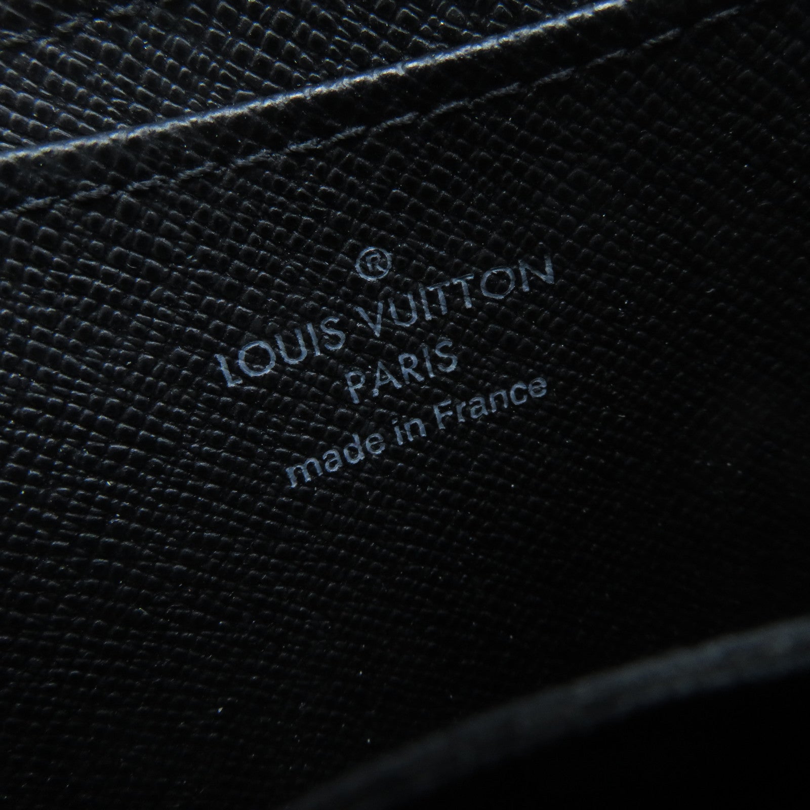 LOUIS VUITTON 【清倉大減價】Epi Coin Case銀扣零錢包黑色