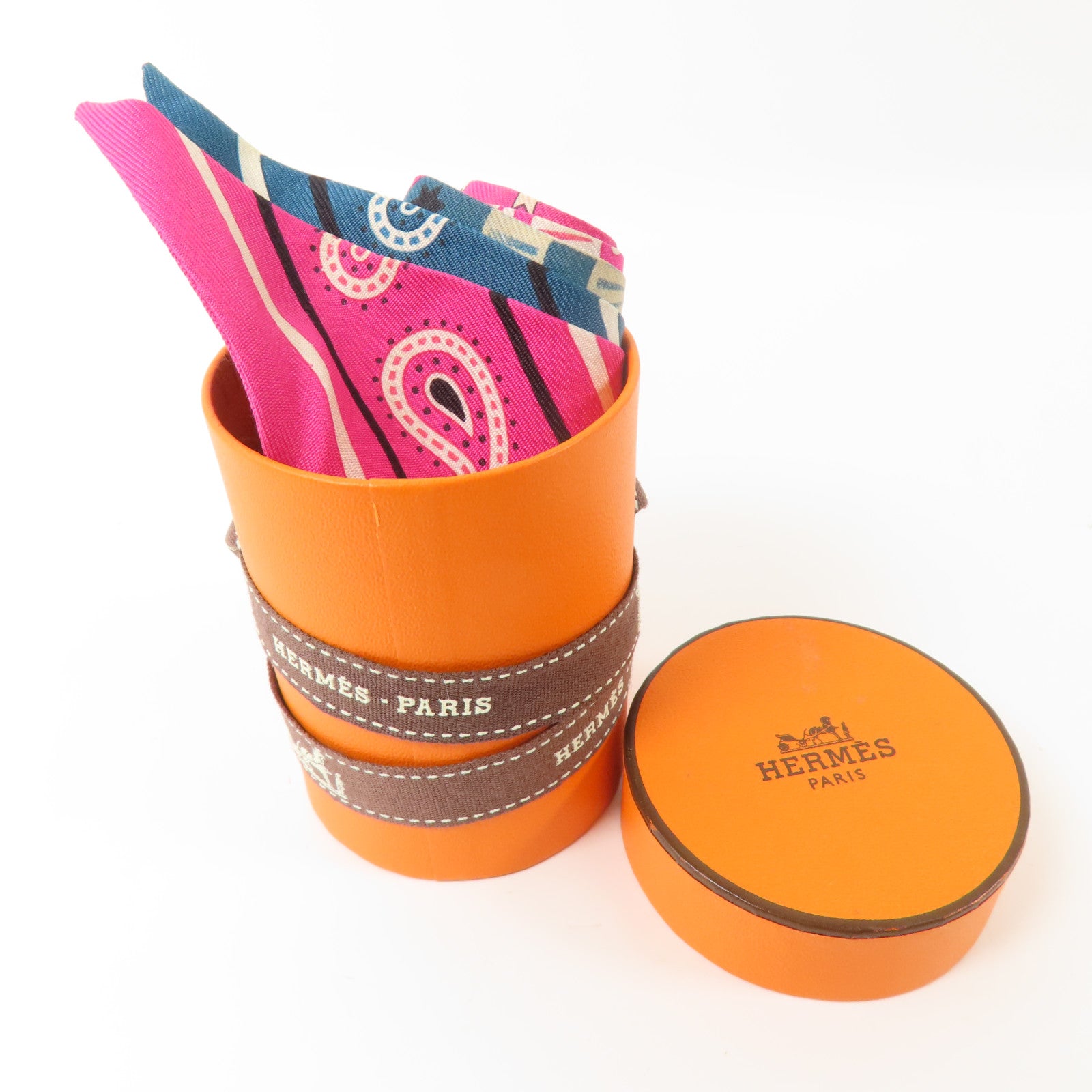 HERMES 絲質Twilly絲巾