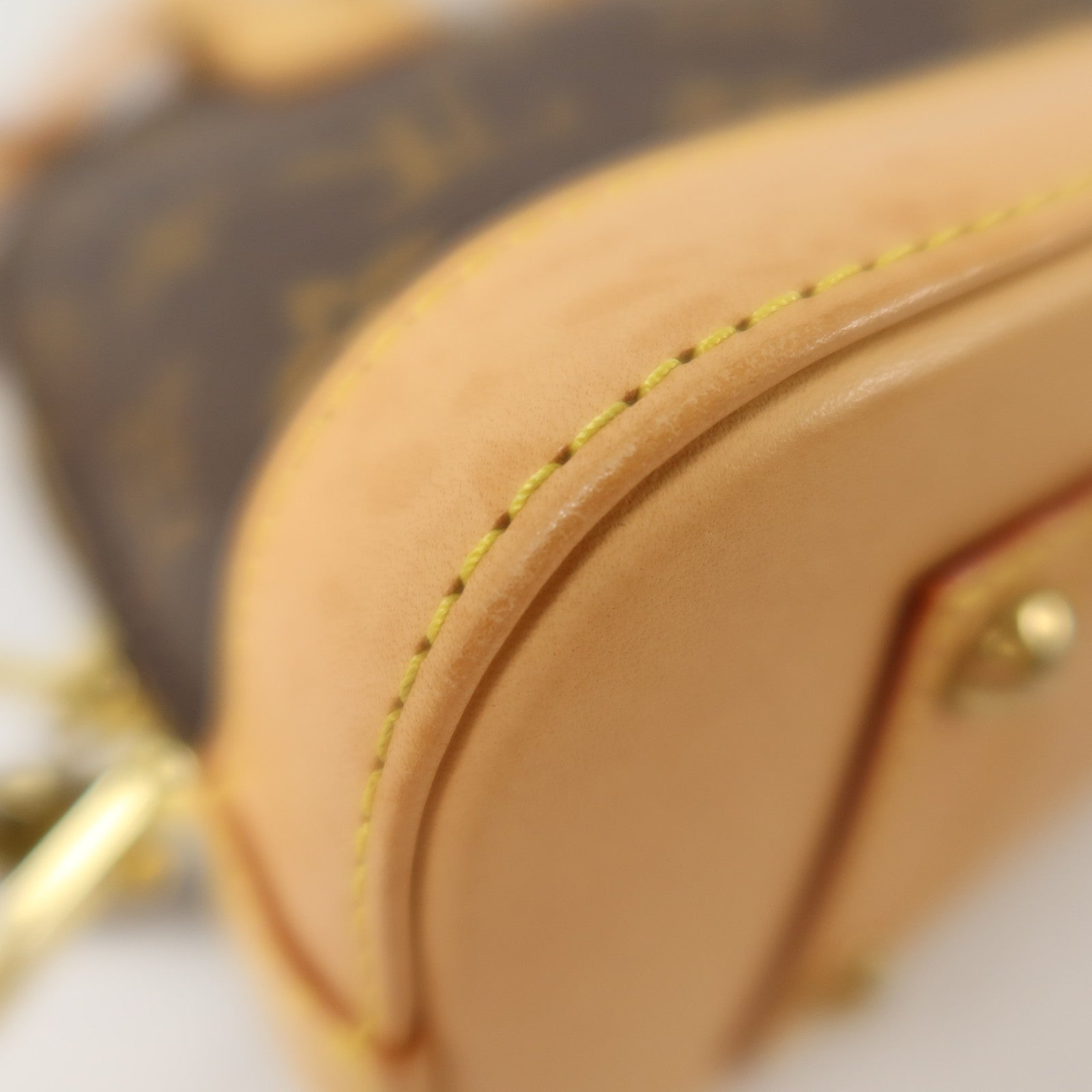 LOUIS VUITTON Monogram Alma BB金扣手挽肩背兩用袋