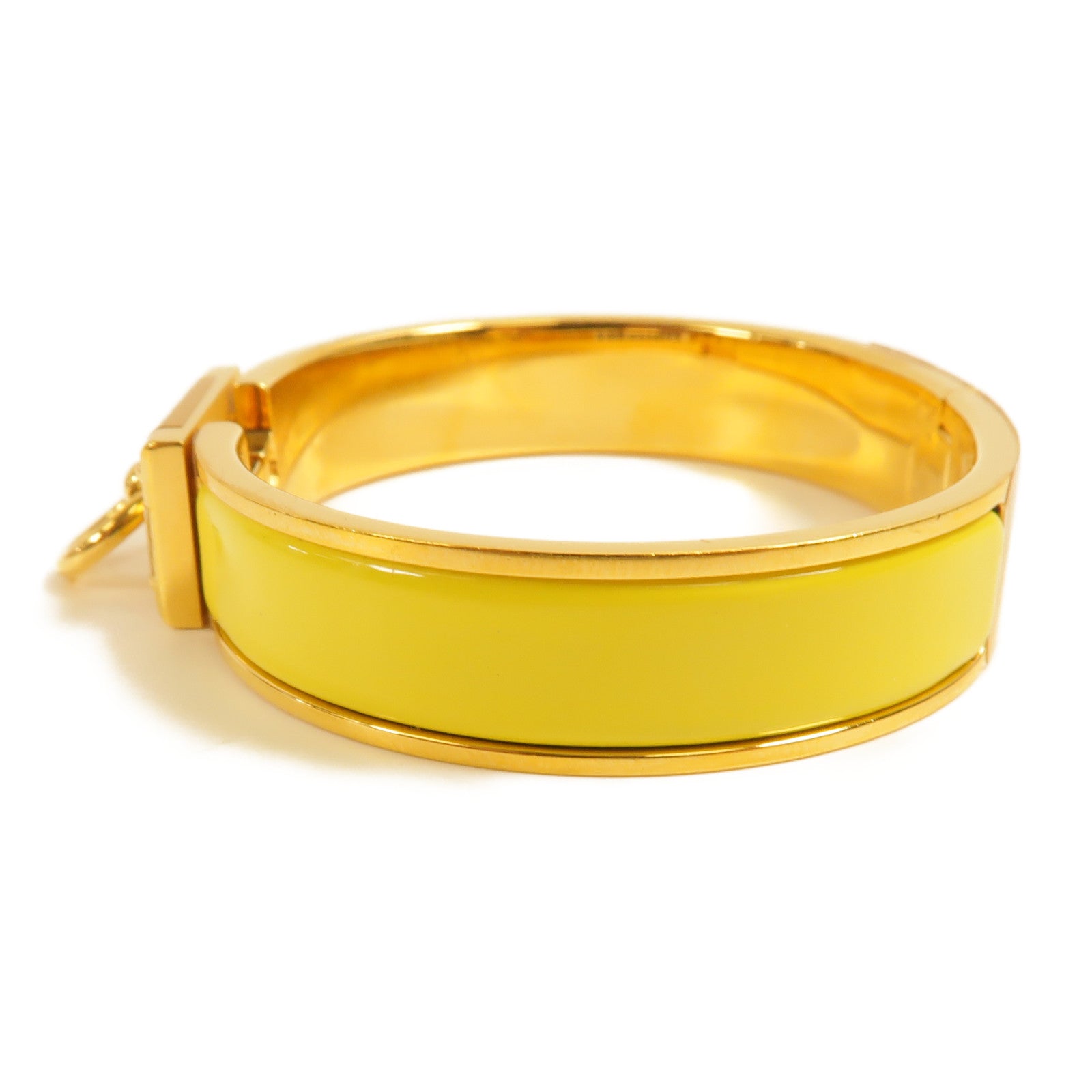 HERMES 金屬/琺瑯Clic Anneau Bangle手鐲