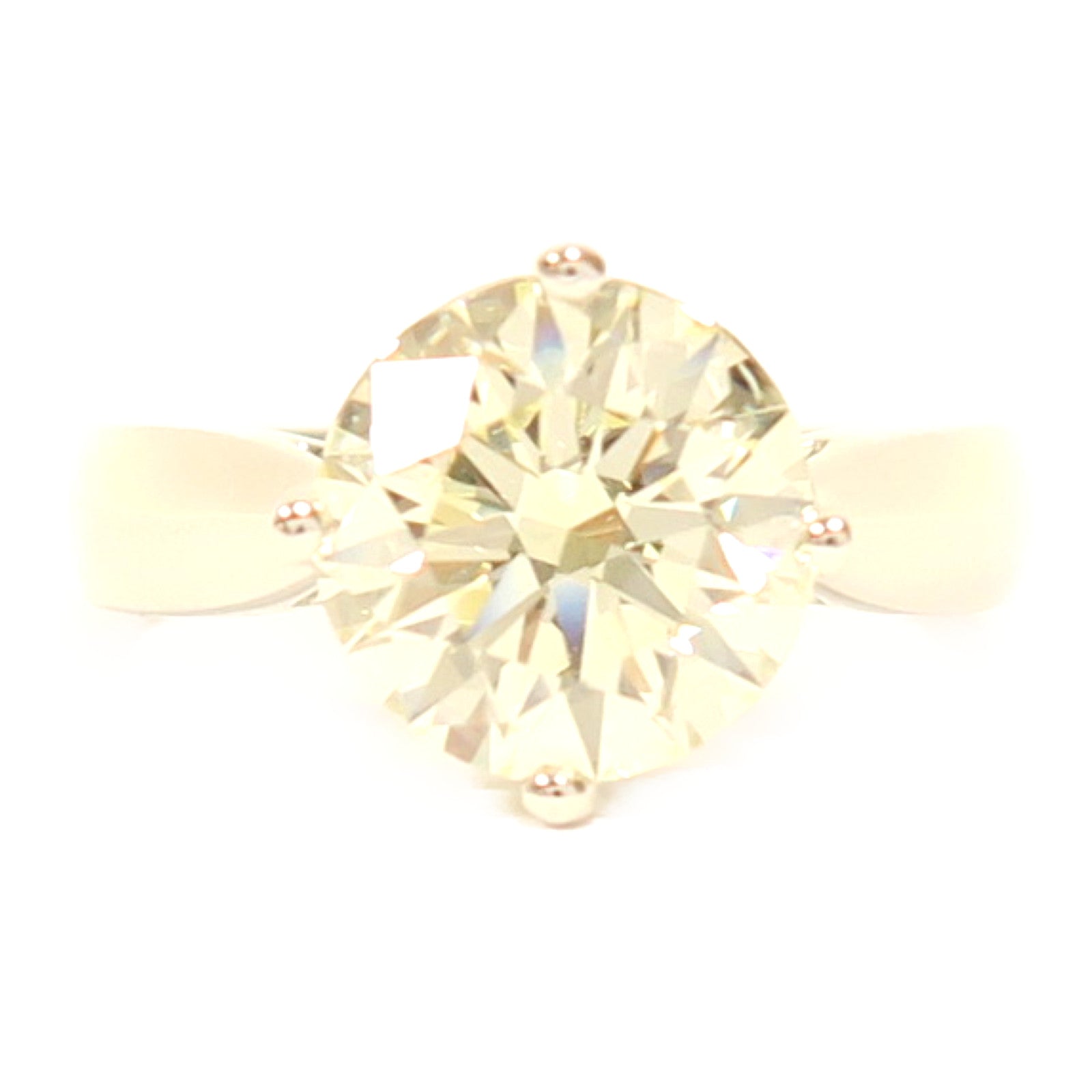 JEWELRY **【激減優惠】18K白金Diamond 7.3g 3.08ct鑽石戒指US#6.25