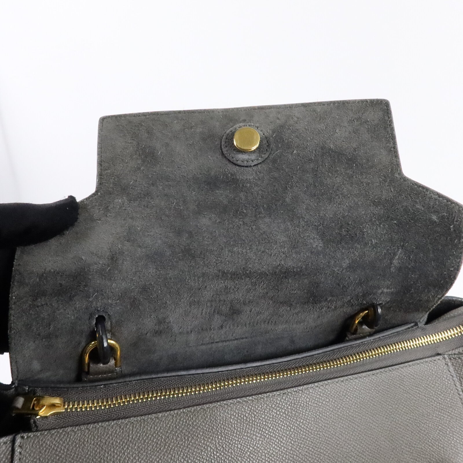 CELINE 牛皮皮革Mini Belt Bag手挽肩背兩用袋