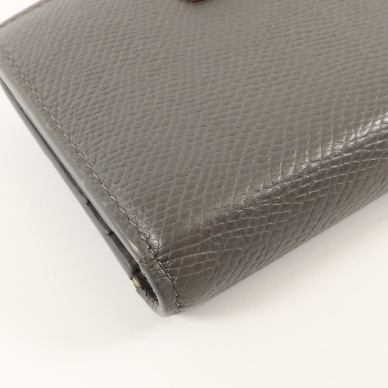 CELINE 牛皮皮革Small Strap Wallet金扣錢包