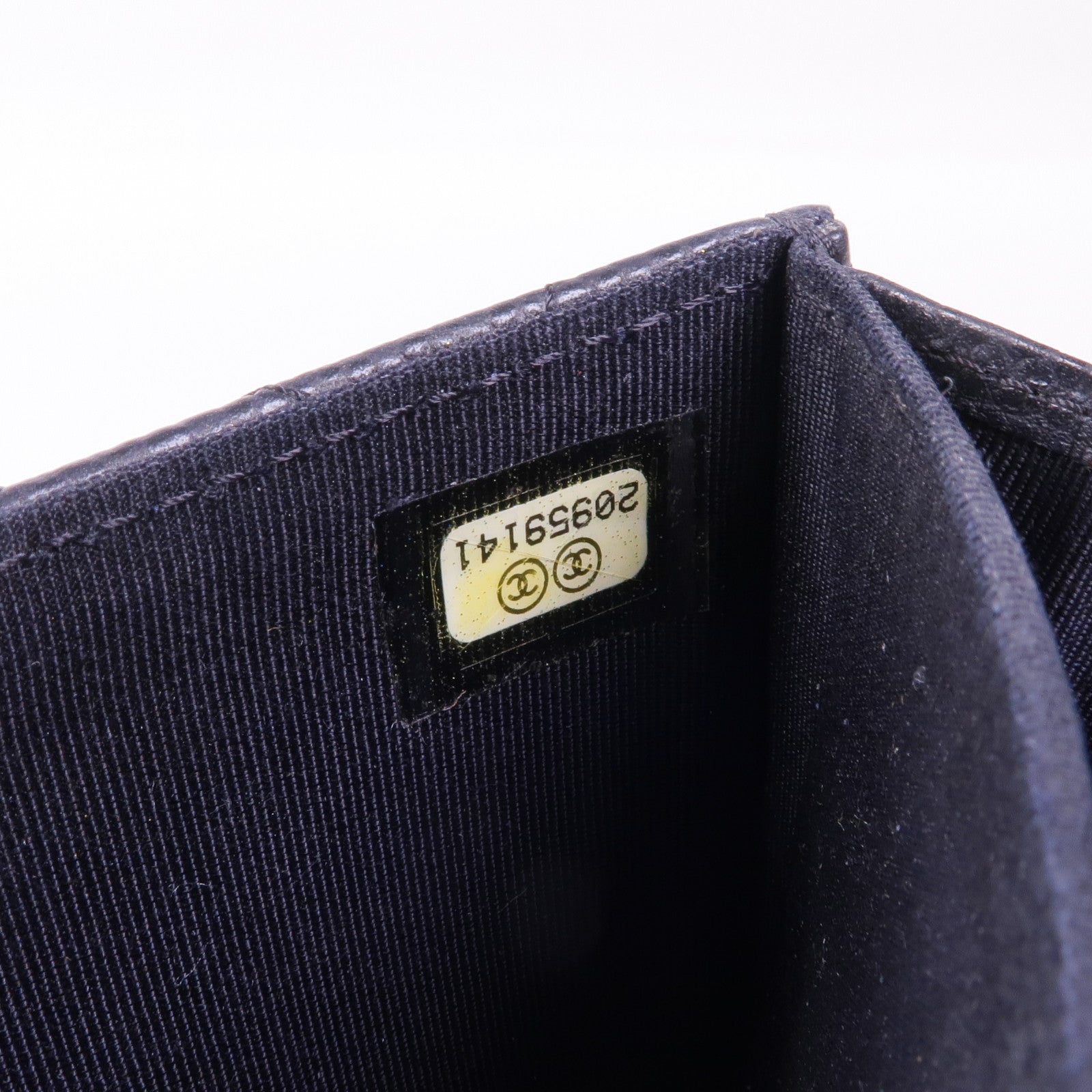 CHANEL 牛皮皮革Card/Coin Case銀扣零錢包/卡片套