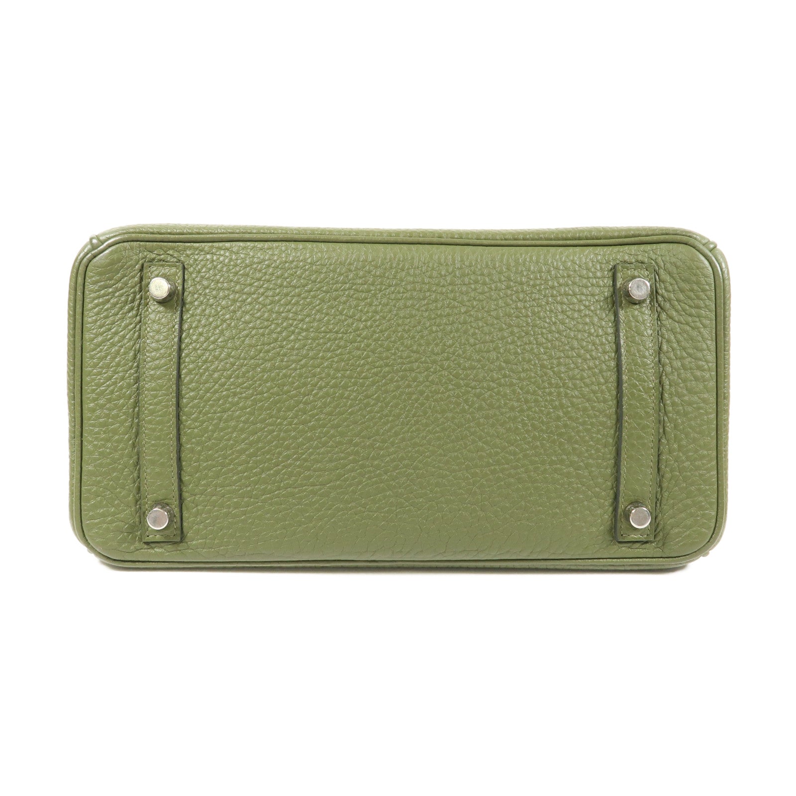 HERMES Togo皮革Birkin 30銀扣手挽袋Canopee