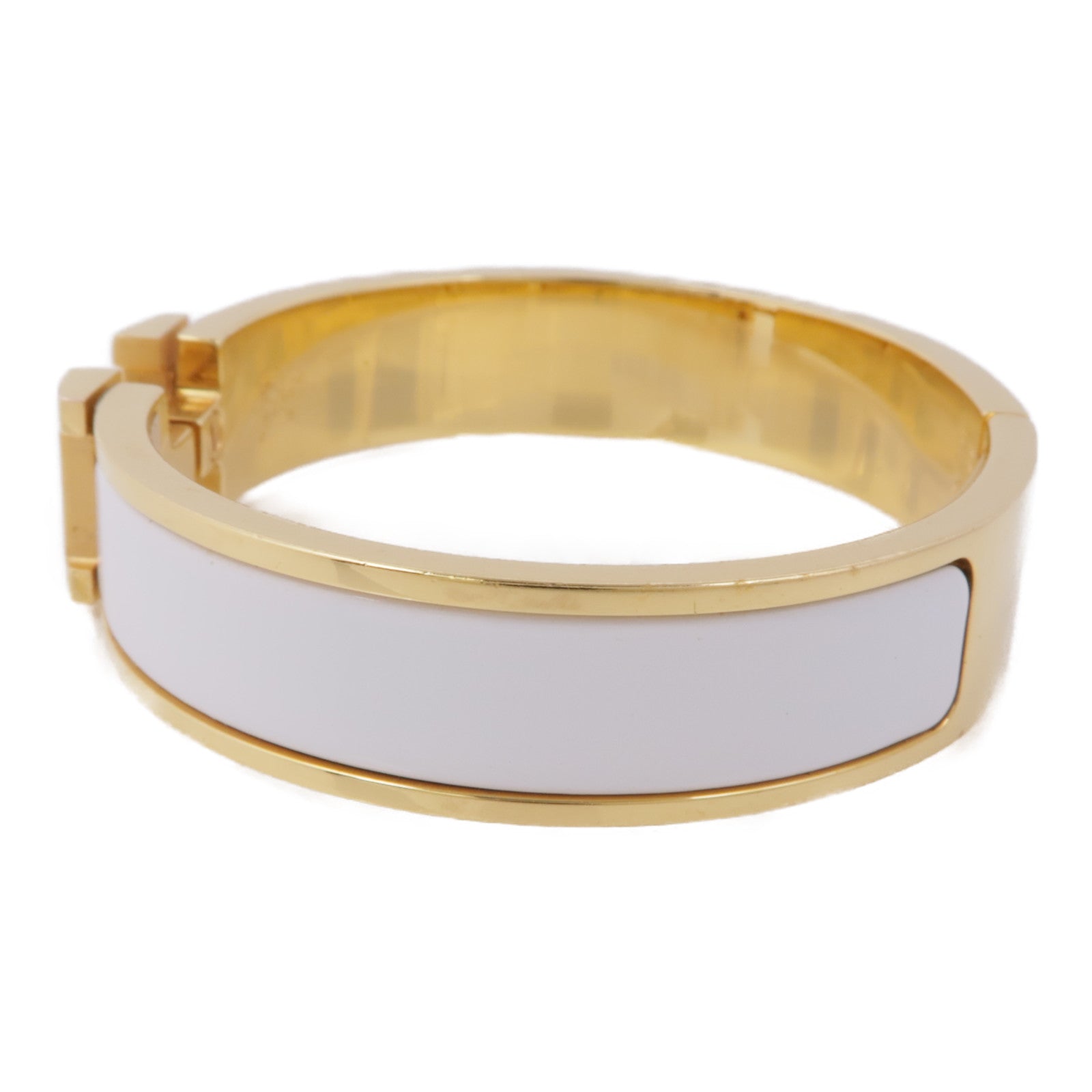 HERMES 琺瑯/金屬Clic H Bracelet手鐲