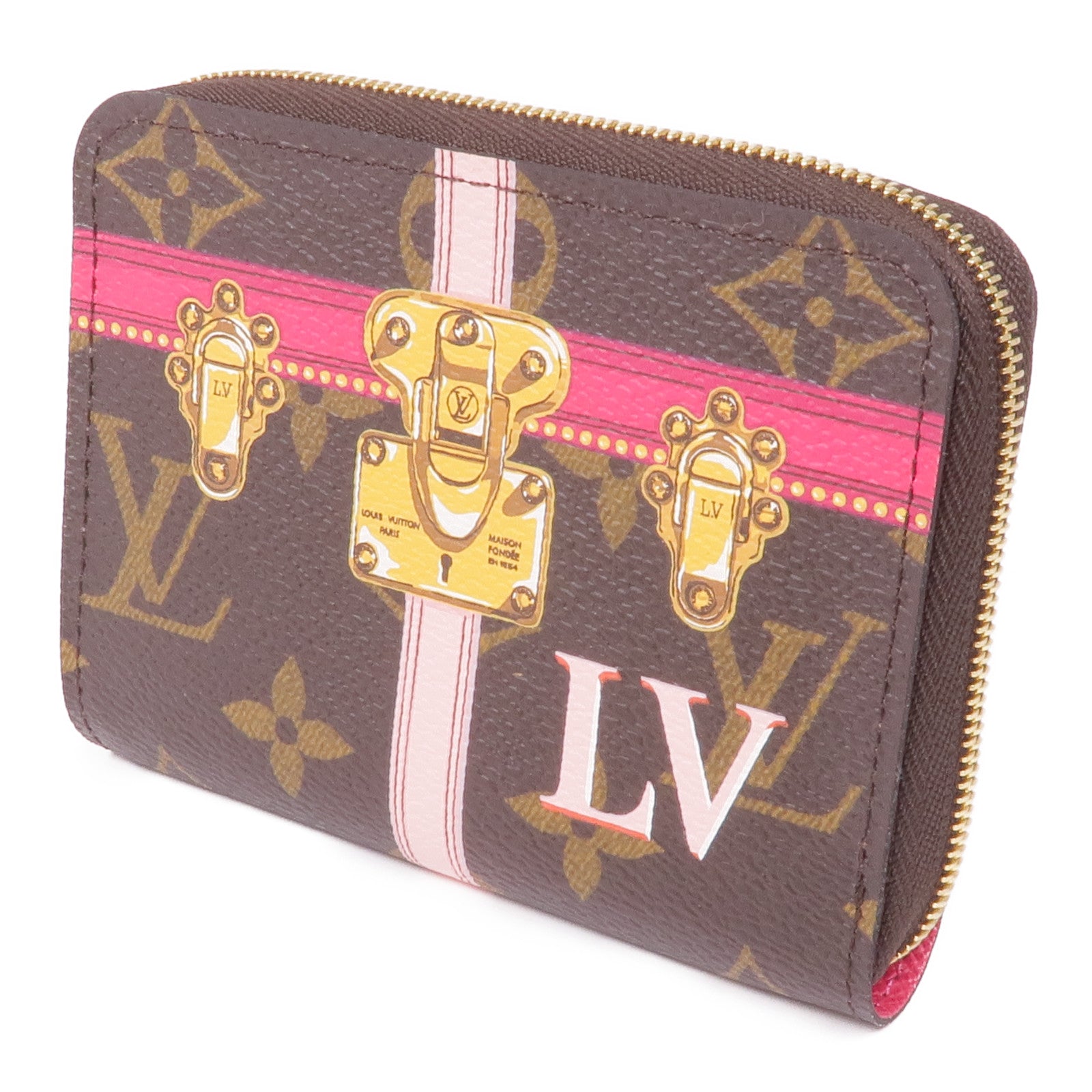 LOUIS VUITTON Monogram Card Case金扣卡片套