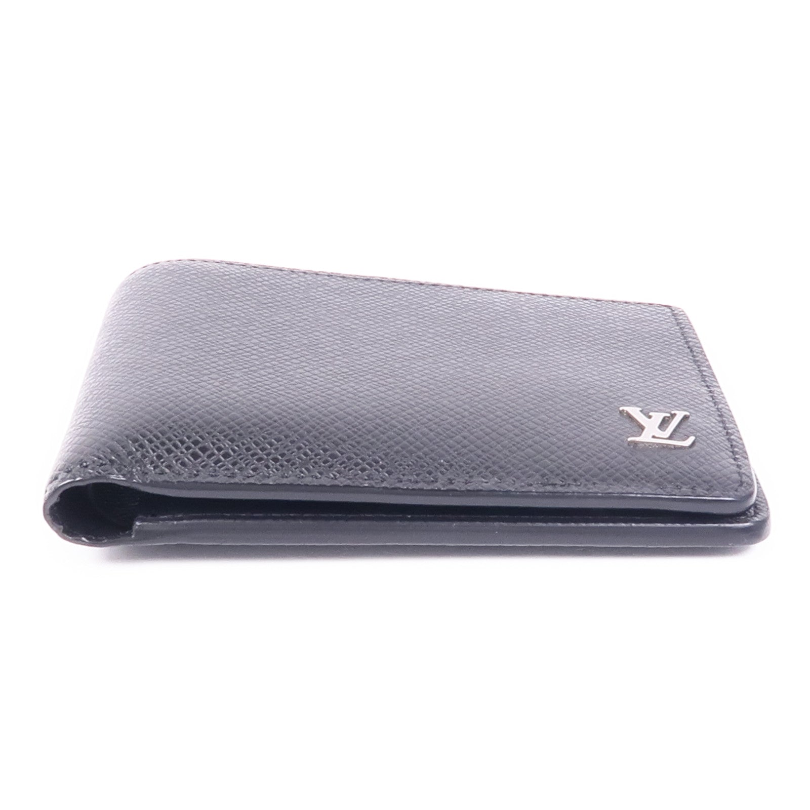 LOUIS VUITTON Taiga Multiple Wallet銀扣錢包