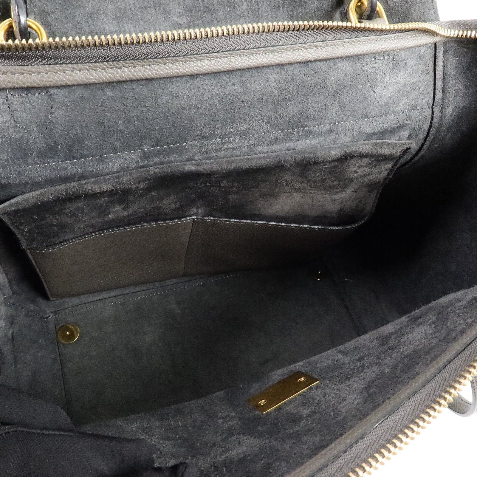 CELINE 牛皮皮革Mini Belt Bag手挽肩背兩用袋