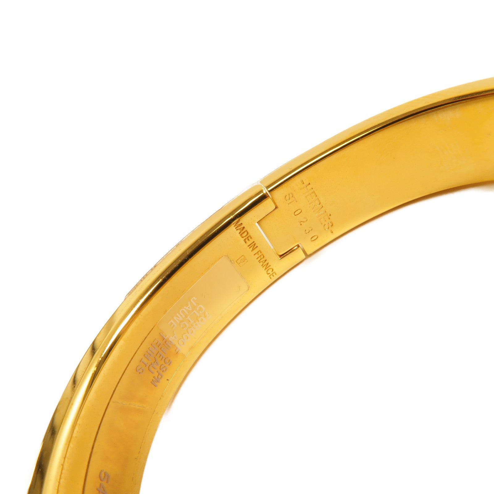 HERMES 【激減優惠】金屬/琺瑯Clic Anneau Bangle手鐲