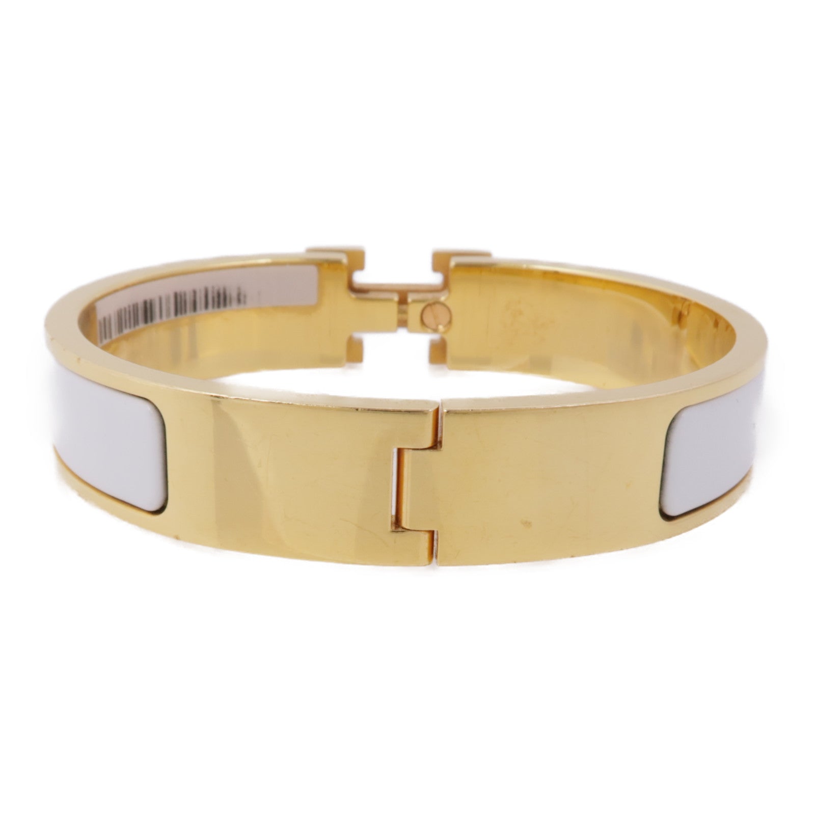 HERMES 琺瑯/金屬Clic H Bracelet手鐲