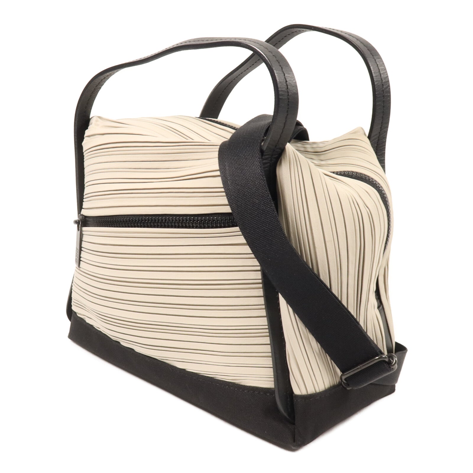 ISSEY MIYAKE 聚酯纖維Issey Miyake Bias Pleats Bag肩背袋