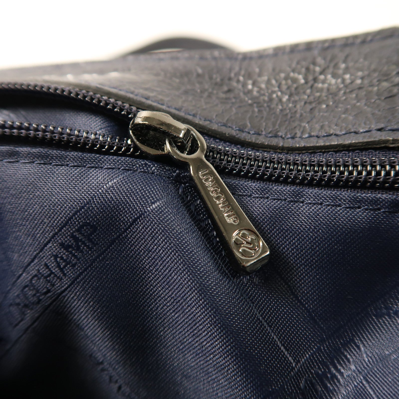 Longchamp 牛皮皮革Chain Shoulder鏈帶肩背袋