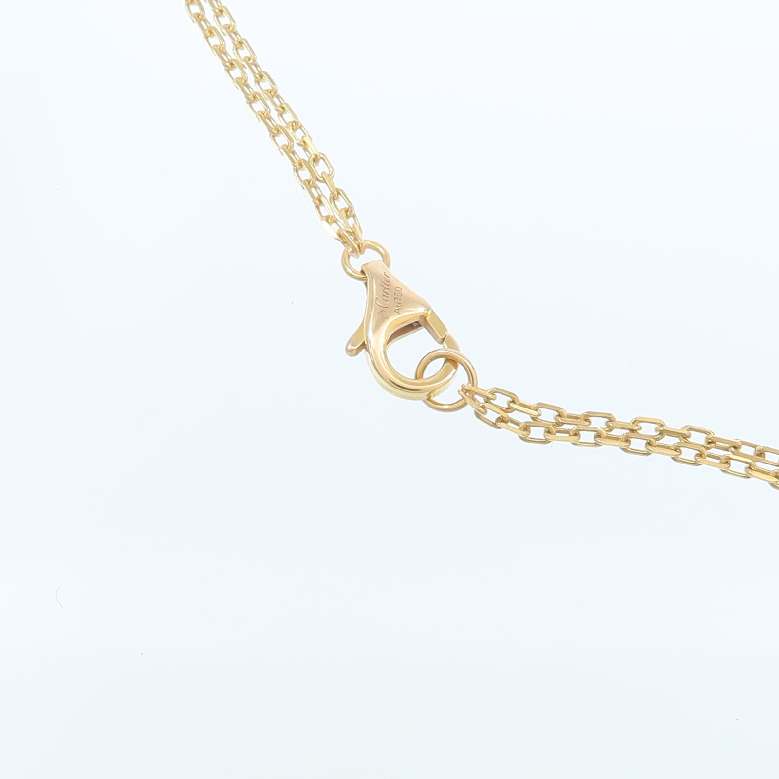 CARTIER 18K玫瑰金Love Necklace項鍊