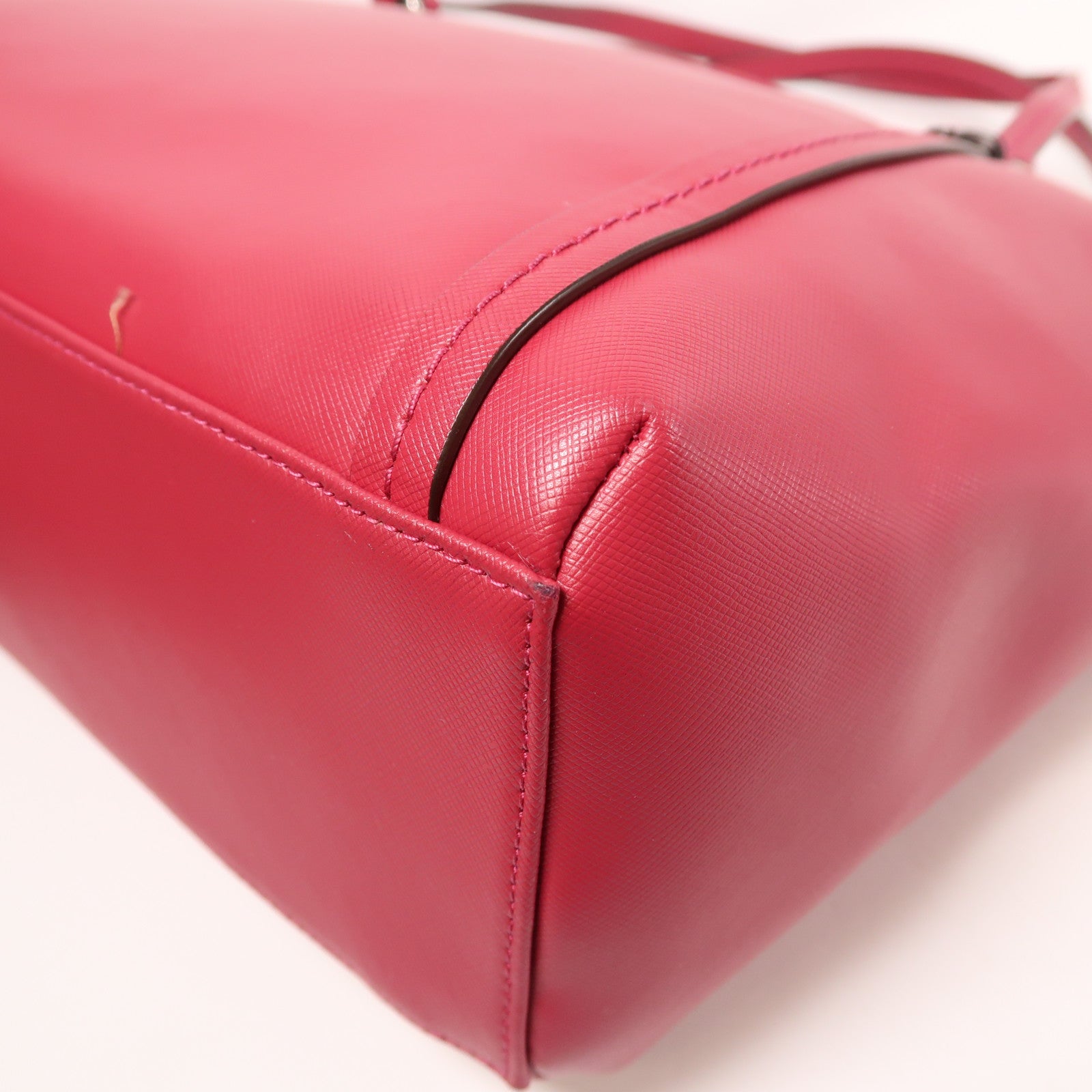 COACH 皮革Shoulder Bag銀扣手挽肩背兩用袋